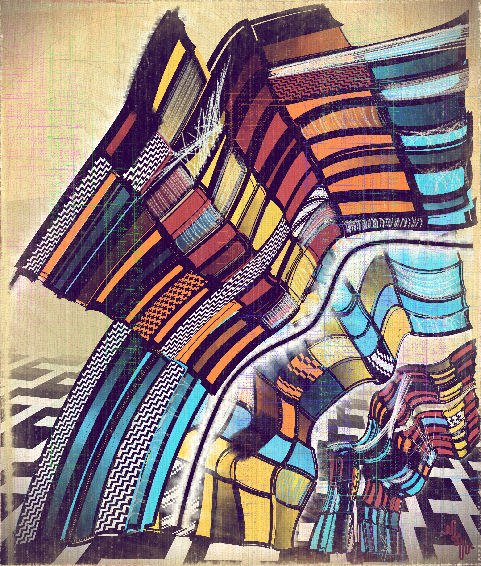 Amplitudes of Canvas #442