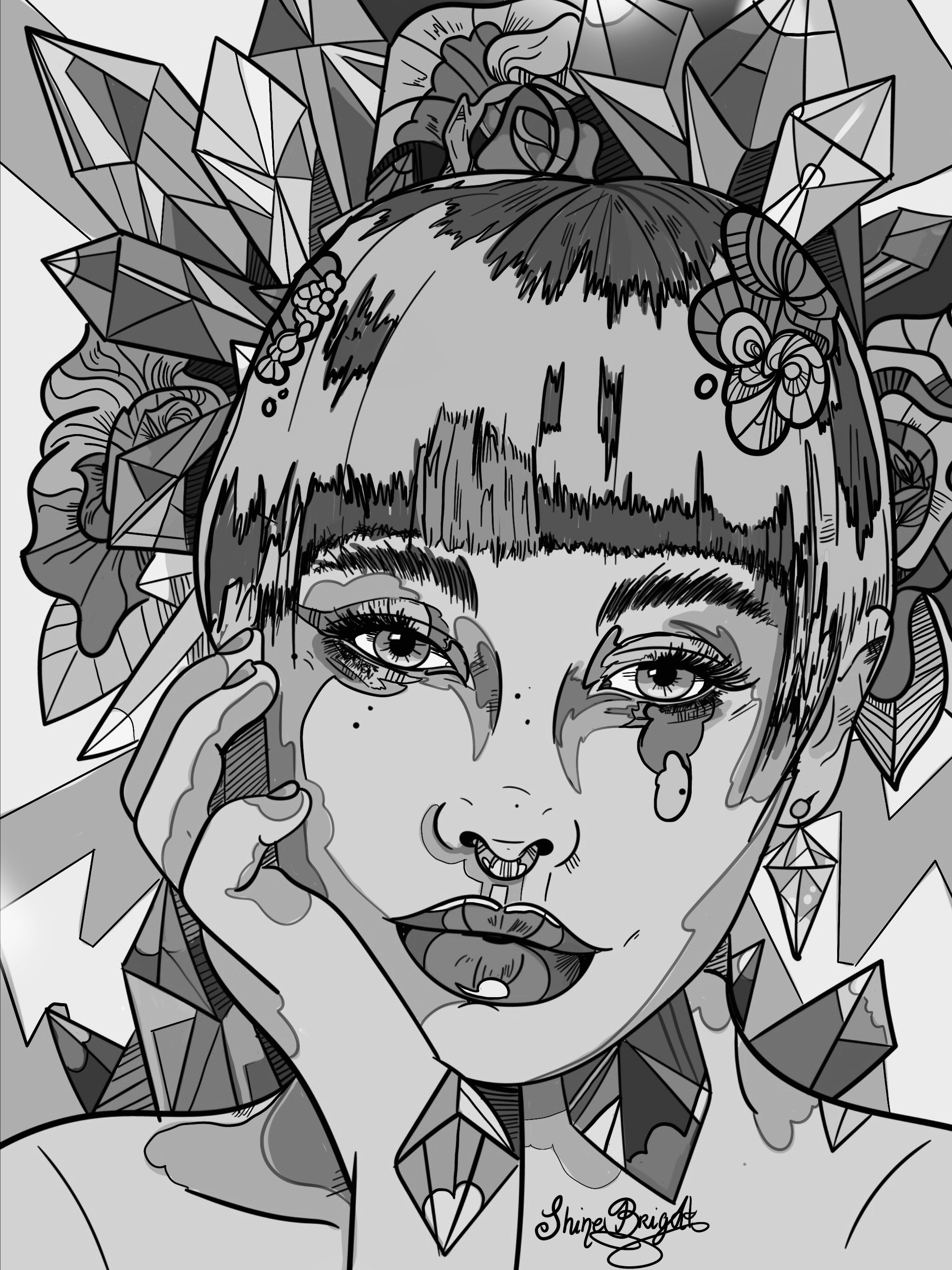 MUSE OF DIAMONDS B/W EDITION