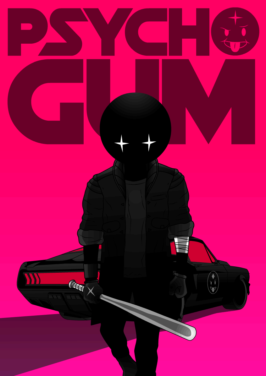 PSYCHO GUM COMIC - EP0 PSYCHO DRIVERS - #004