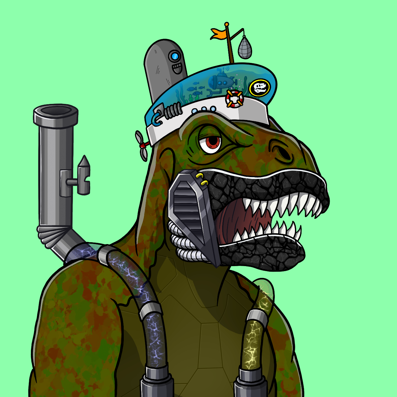 Metasaurs Punks #7852