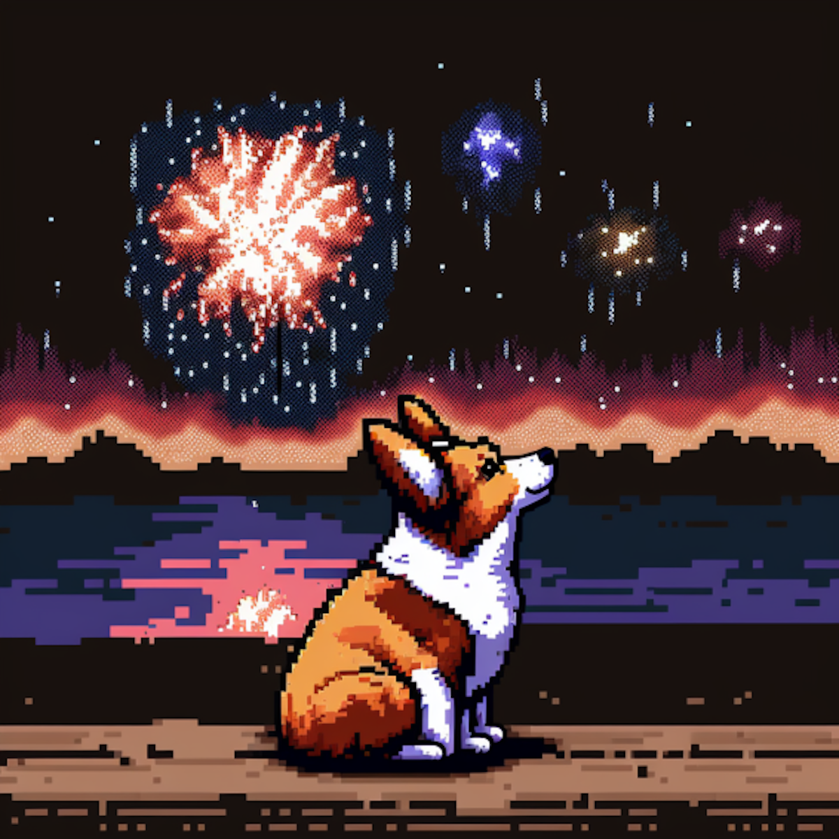 Pixel New Years #210