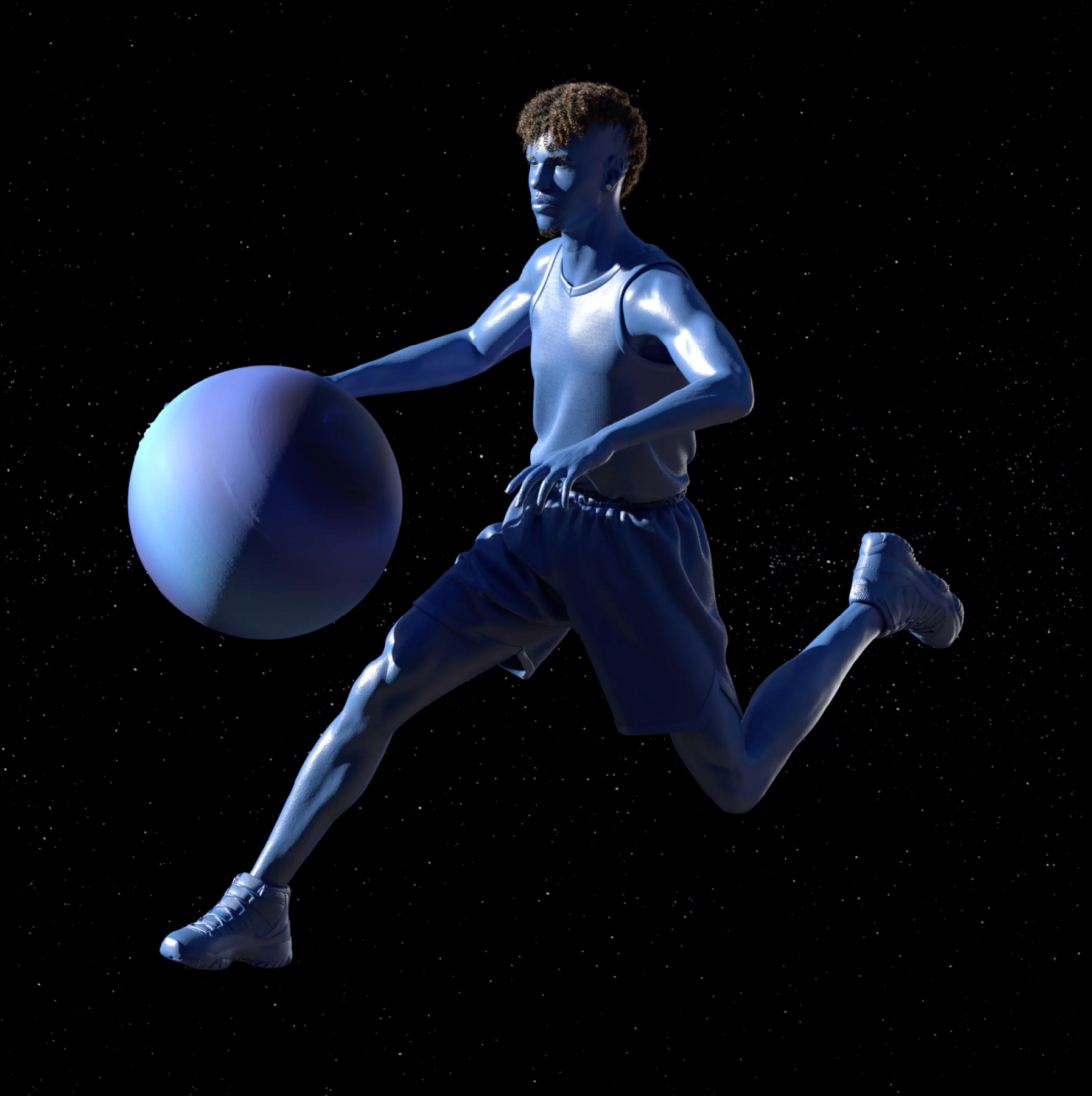 LaMelo Ball Collectibles, Type: Blue Neptune, ID:1613