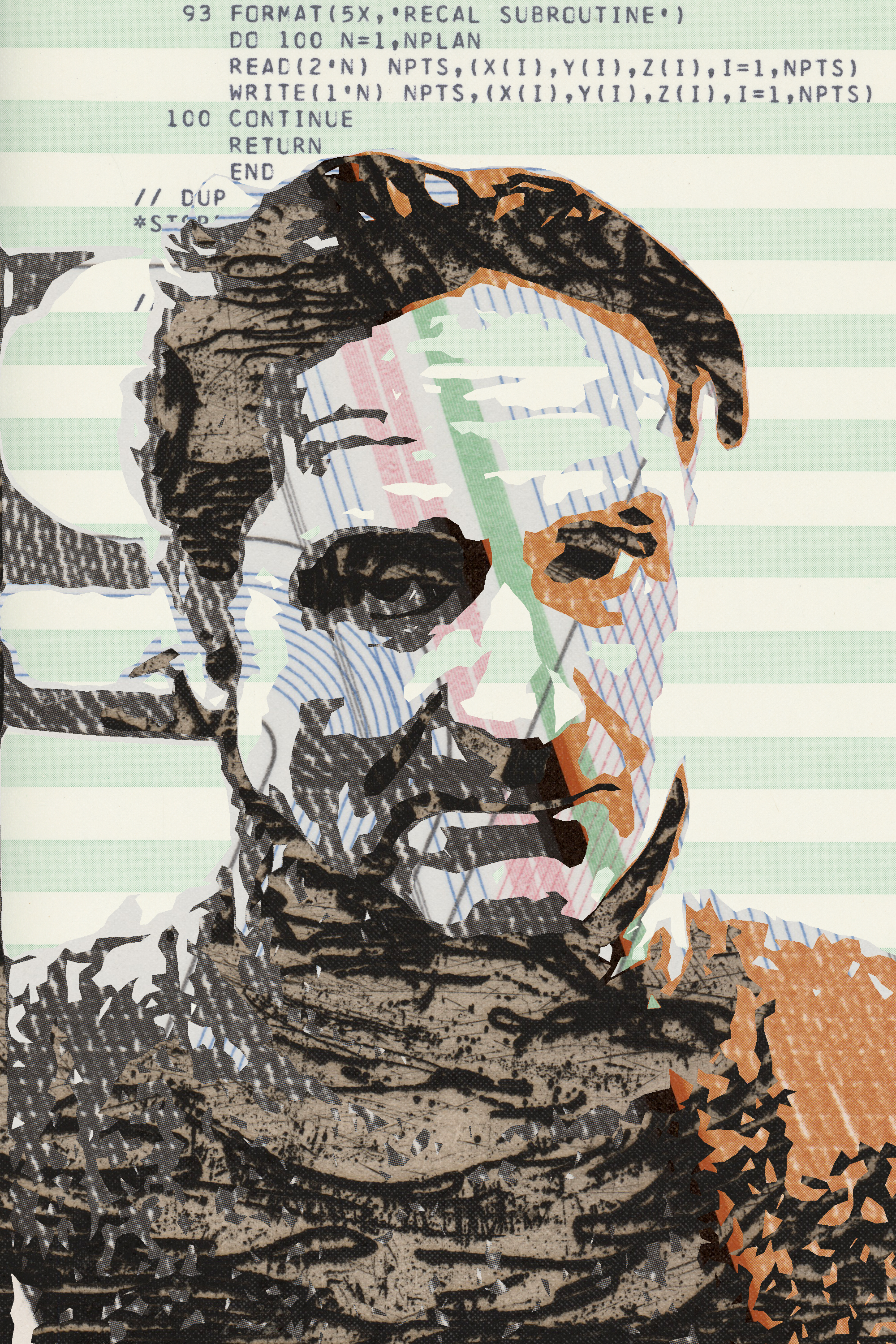 Generative Portrait of Robert Mallary #1257