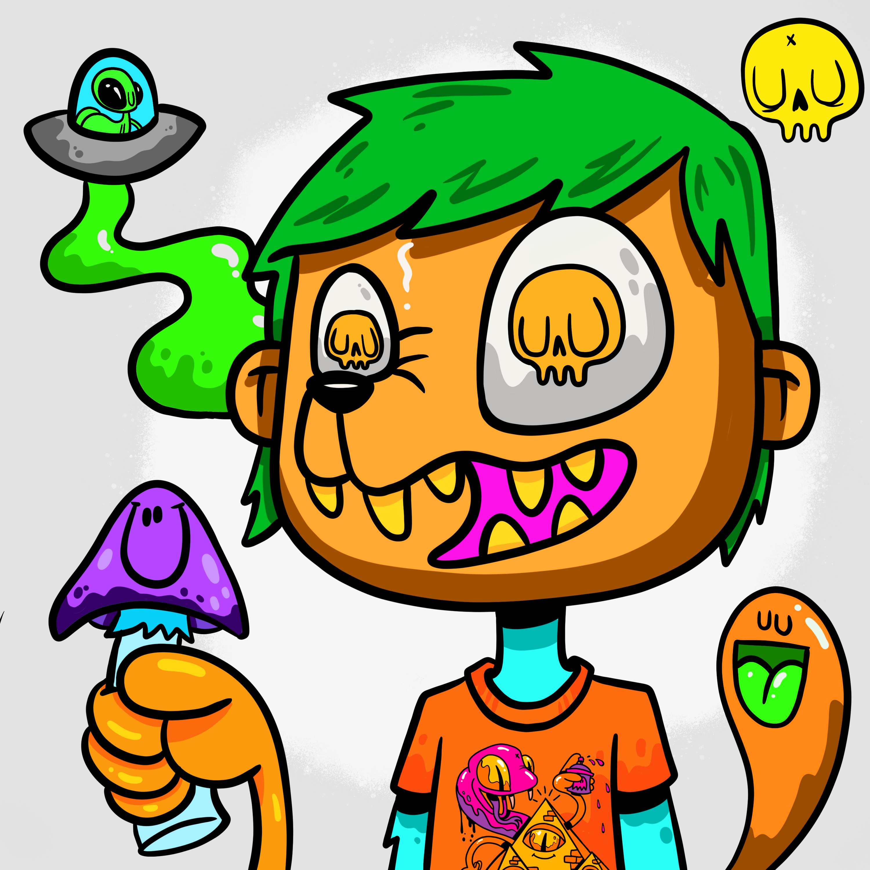 GHOST SKULLS #1152