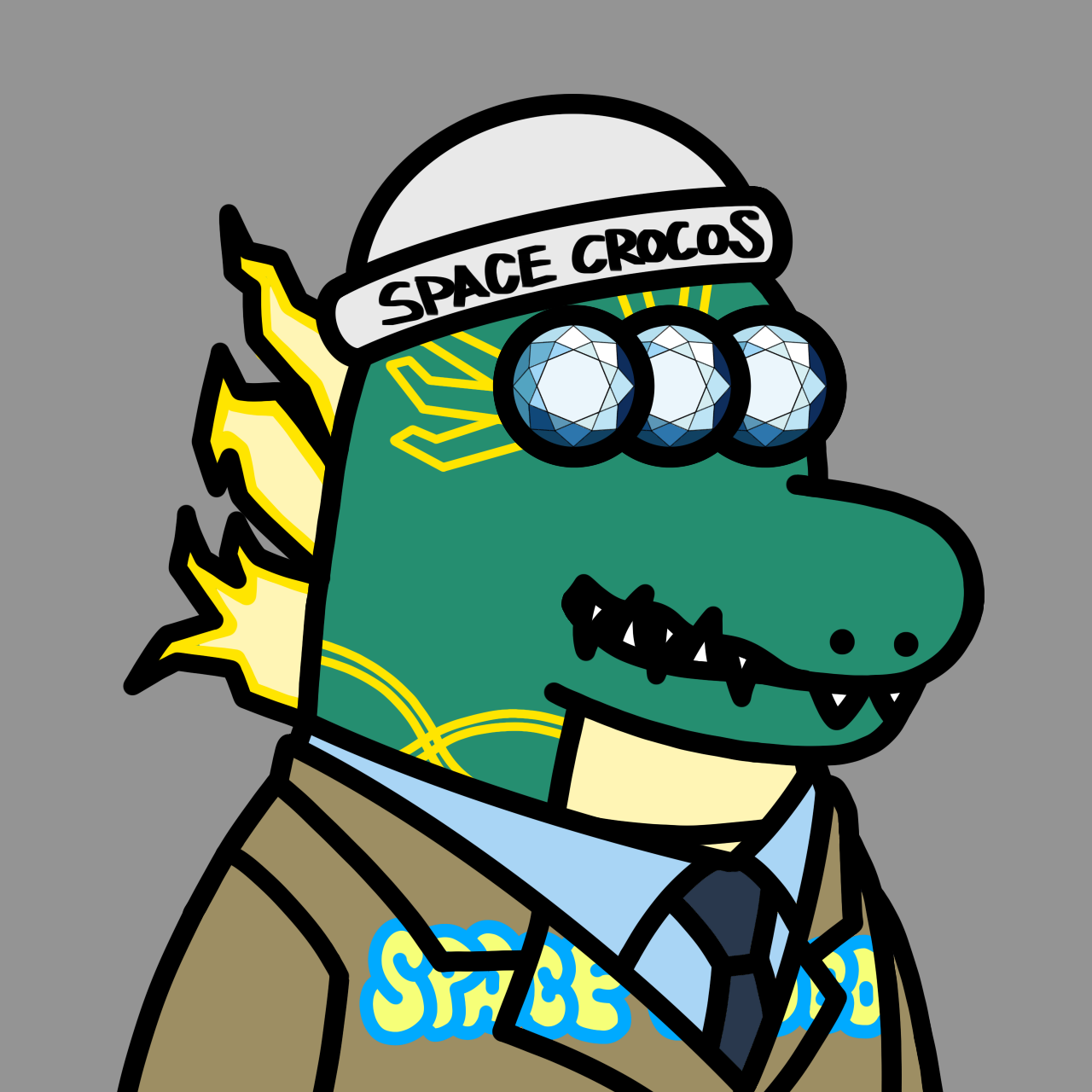 SPACE CROCOS#2841