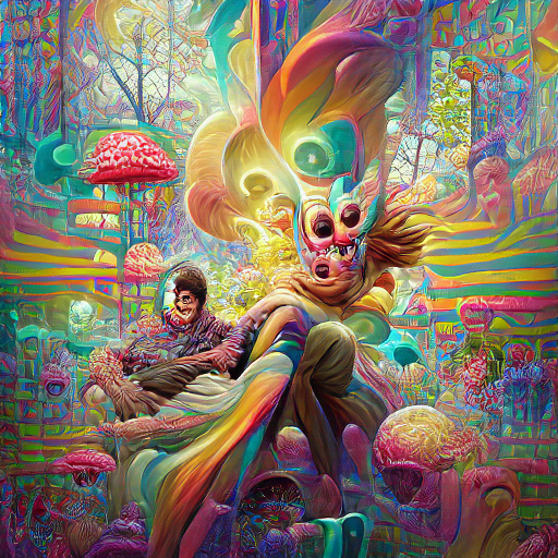 Psychedelic AI Fantasme