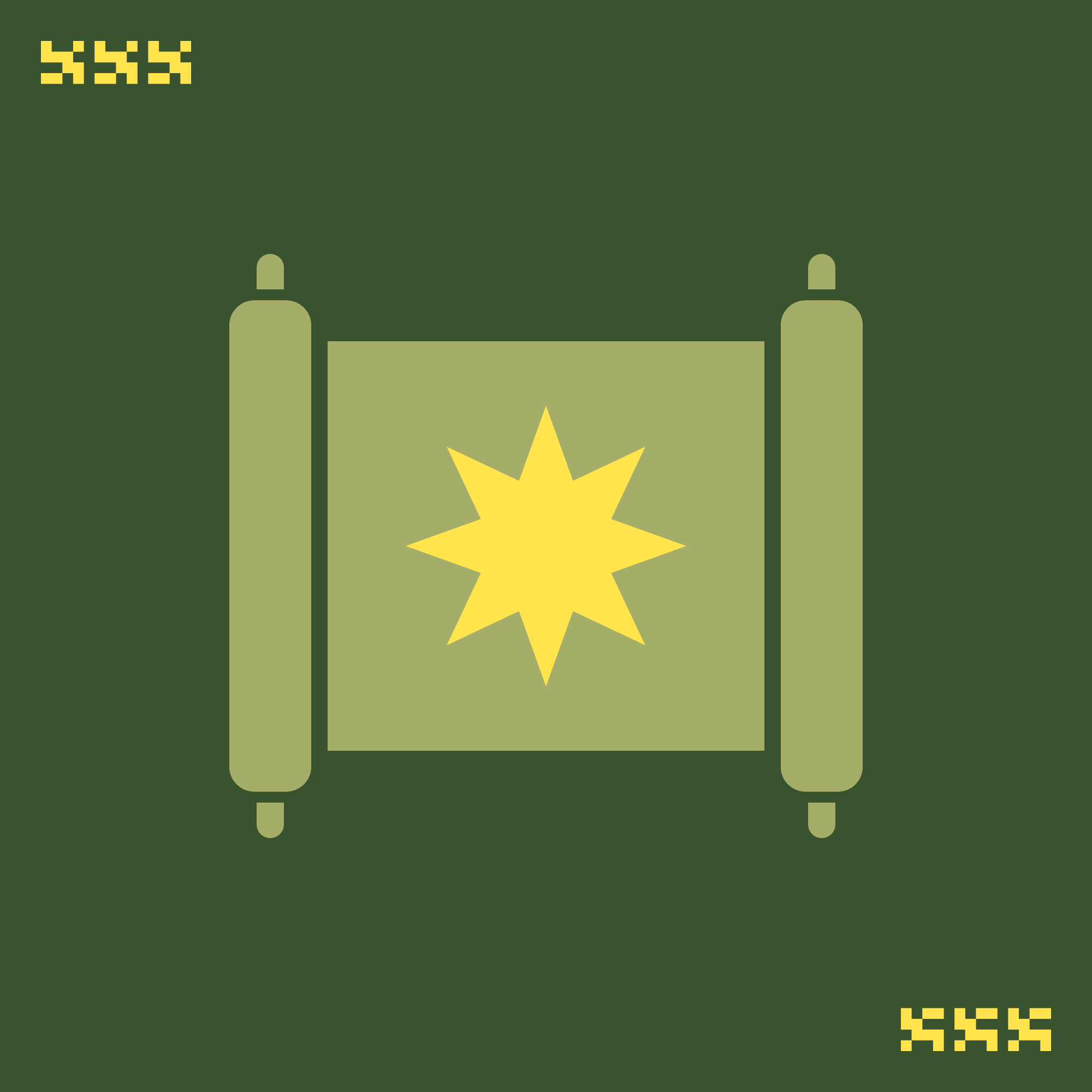 Morph #25745: Entangled Scroll of The Vibrant Forest