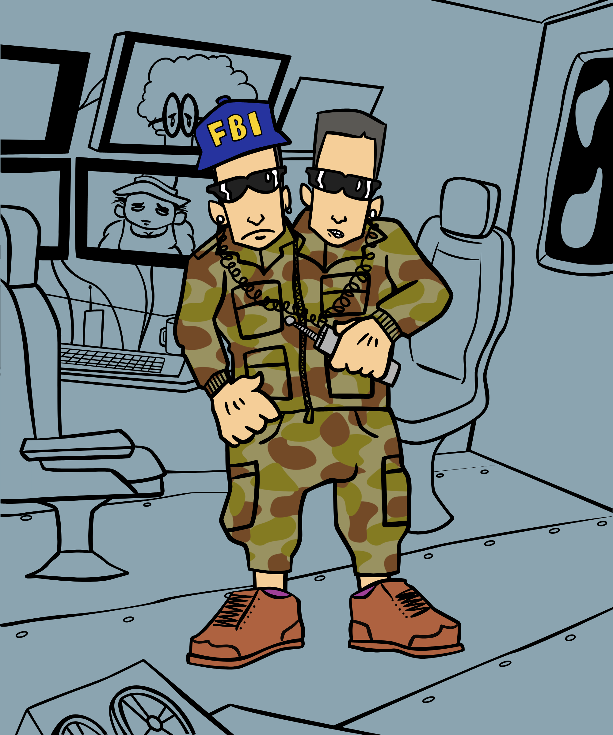 Agents Brown and Knows #388