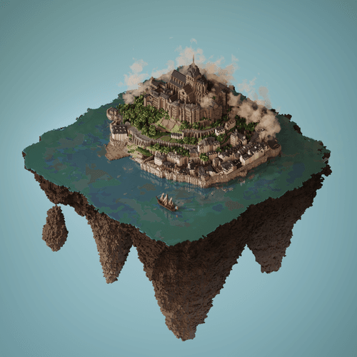 CryptoCities #041 - Mont Saint-Michel