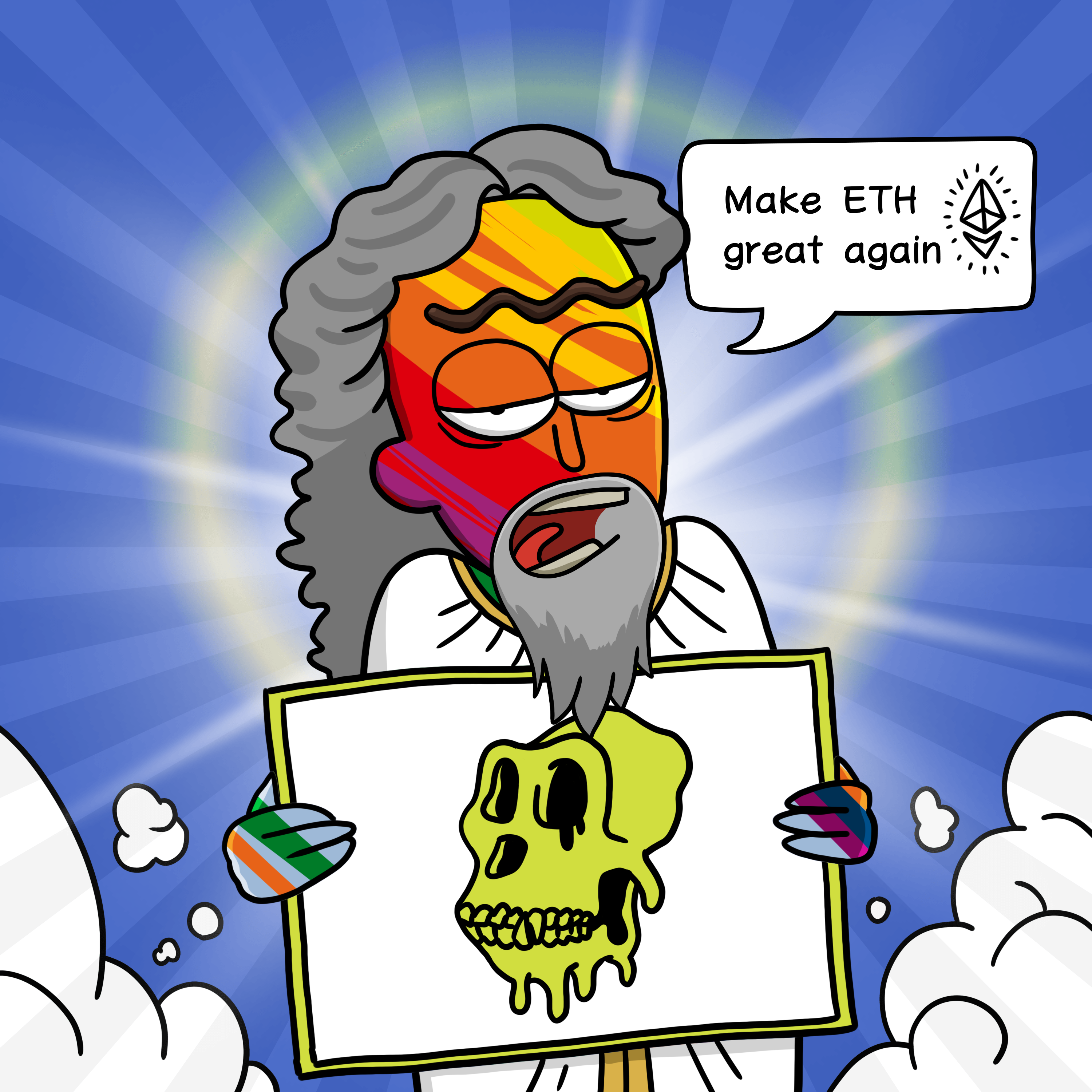 God Blesses NFTees #4917