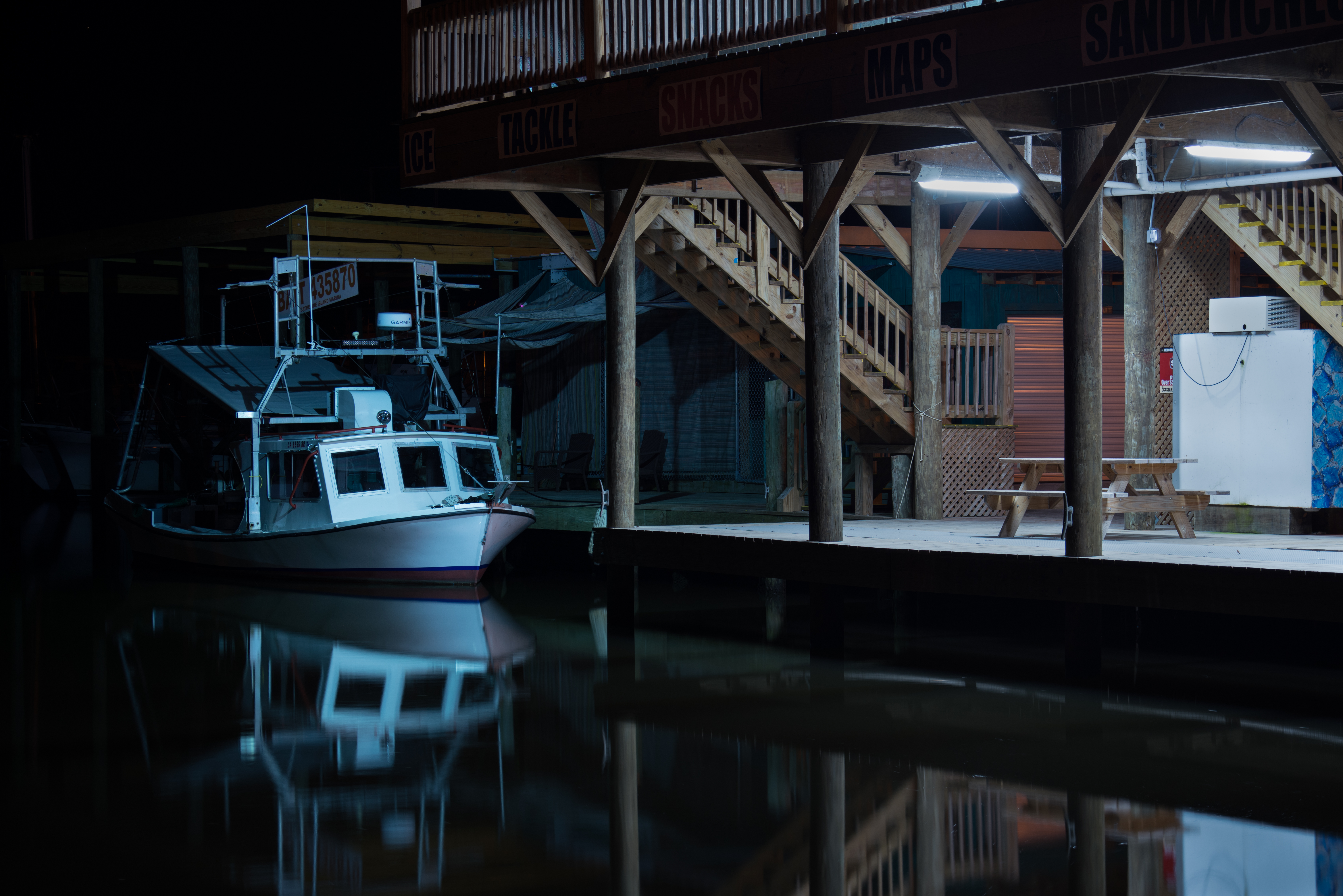 The Slumbering Shrimp Boat