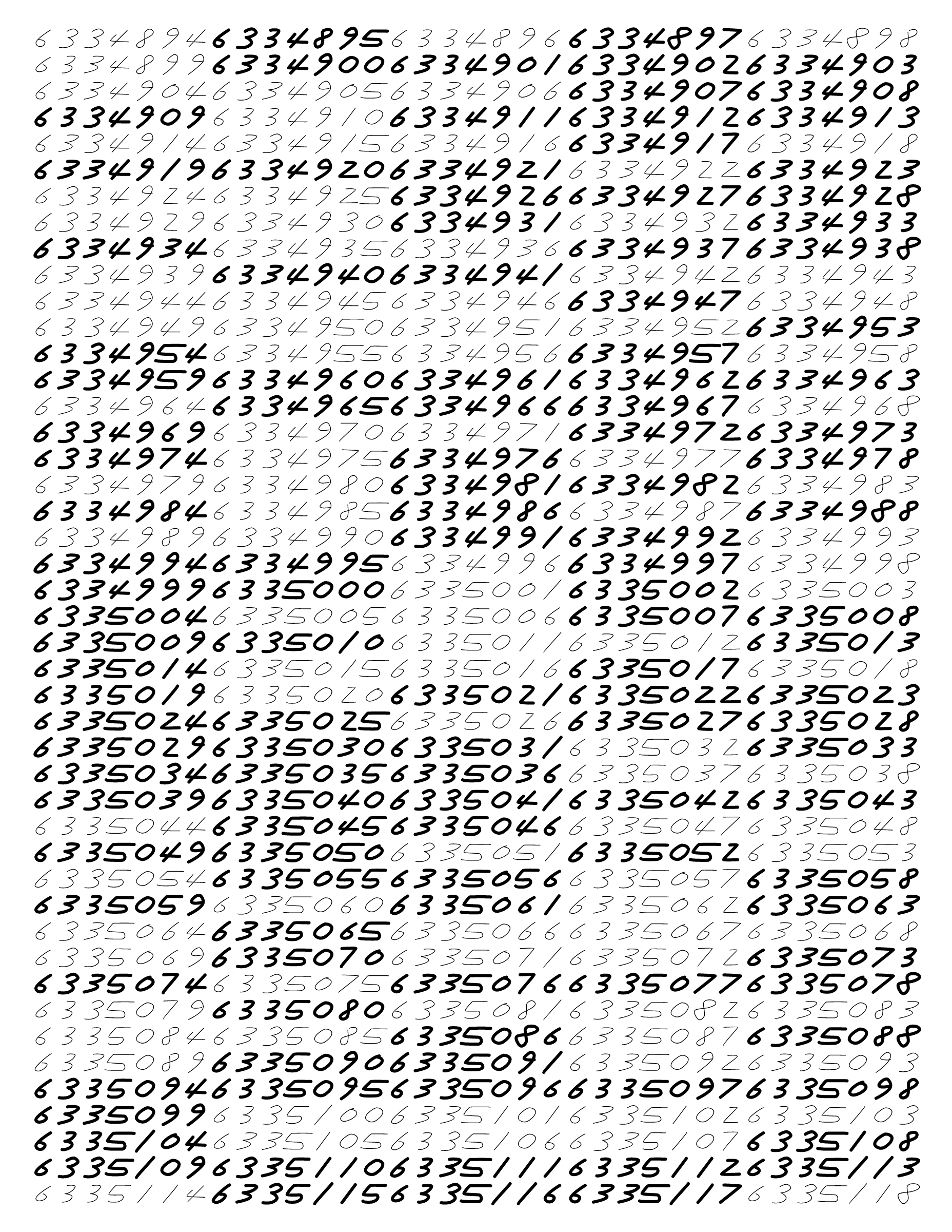 Endless (5,607,250 to Infinity) #2488
