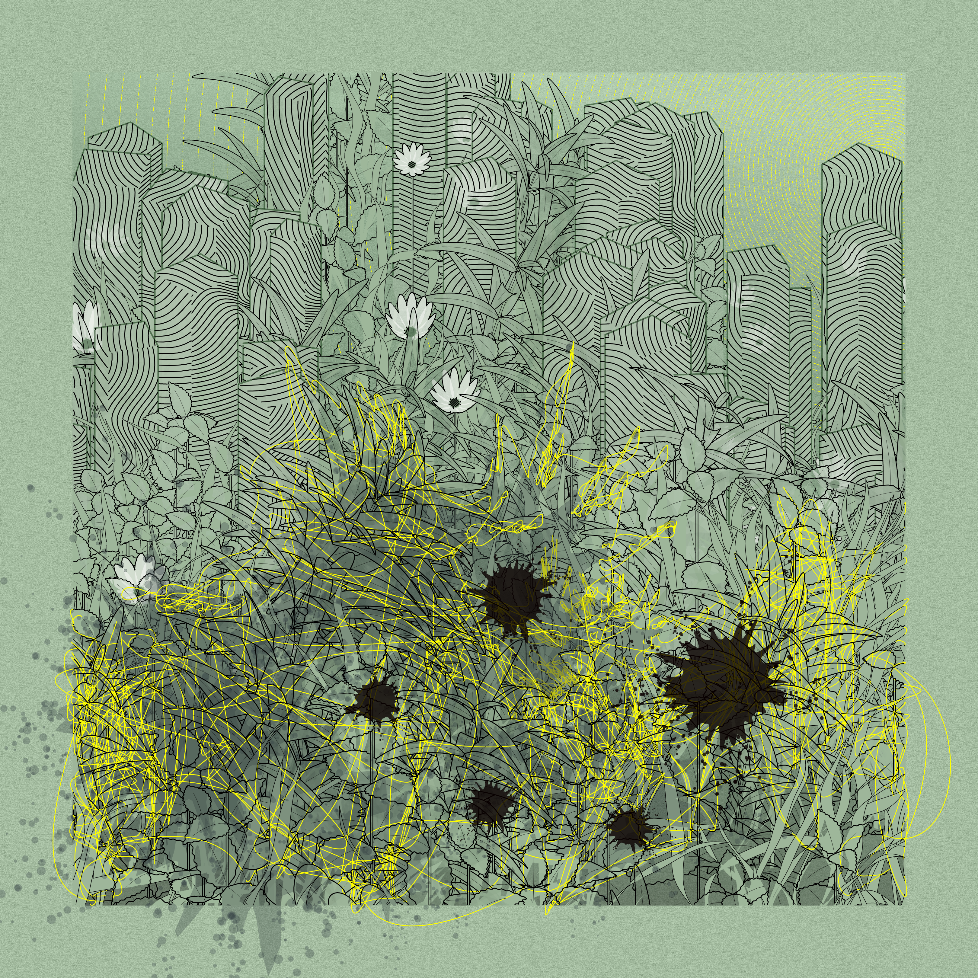 Landscape with Carbon Capture #2397