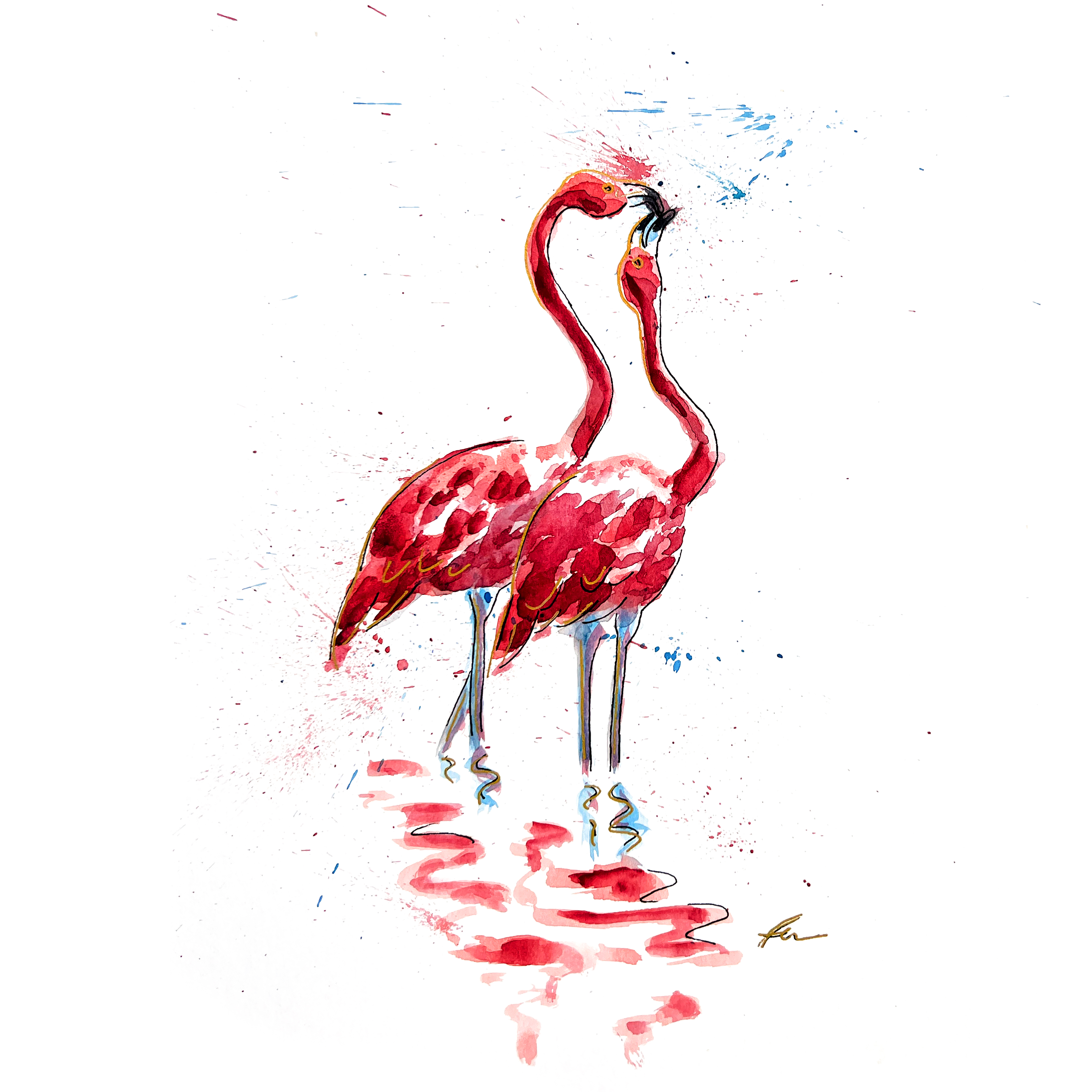 Flamingos #3/7