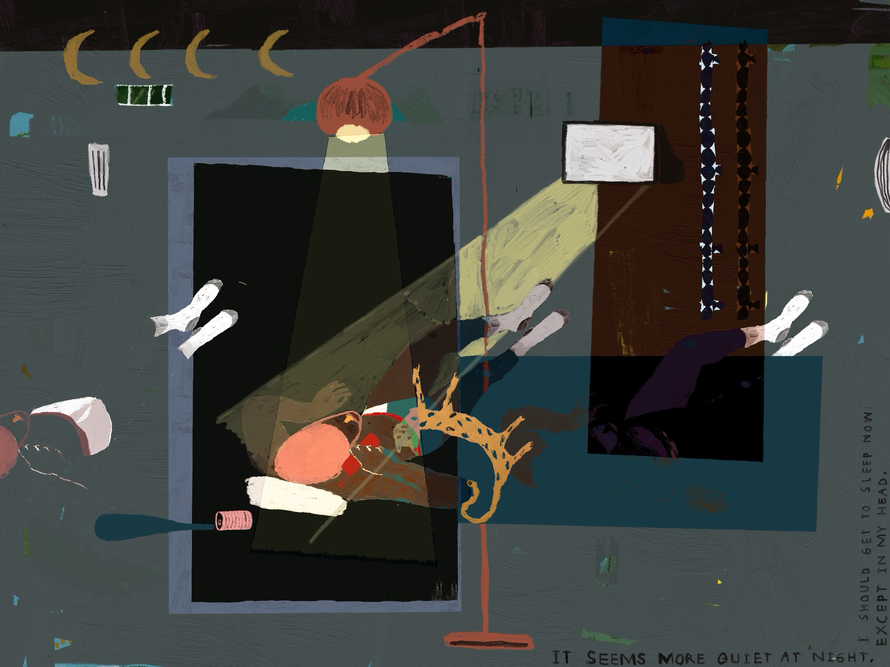 i'm fighting sleep again