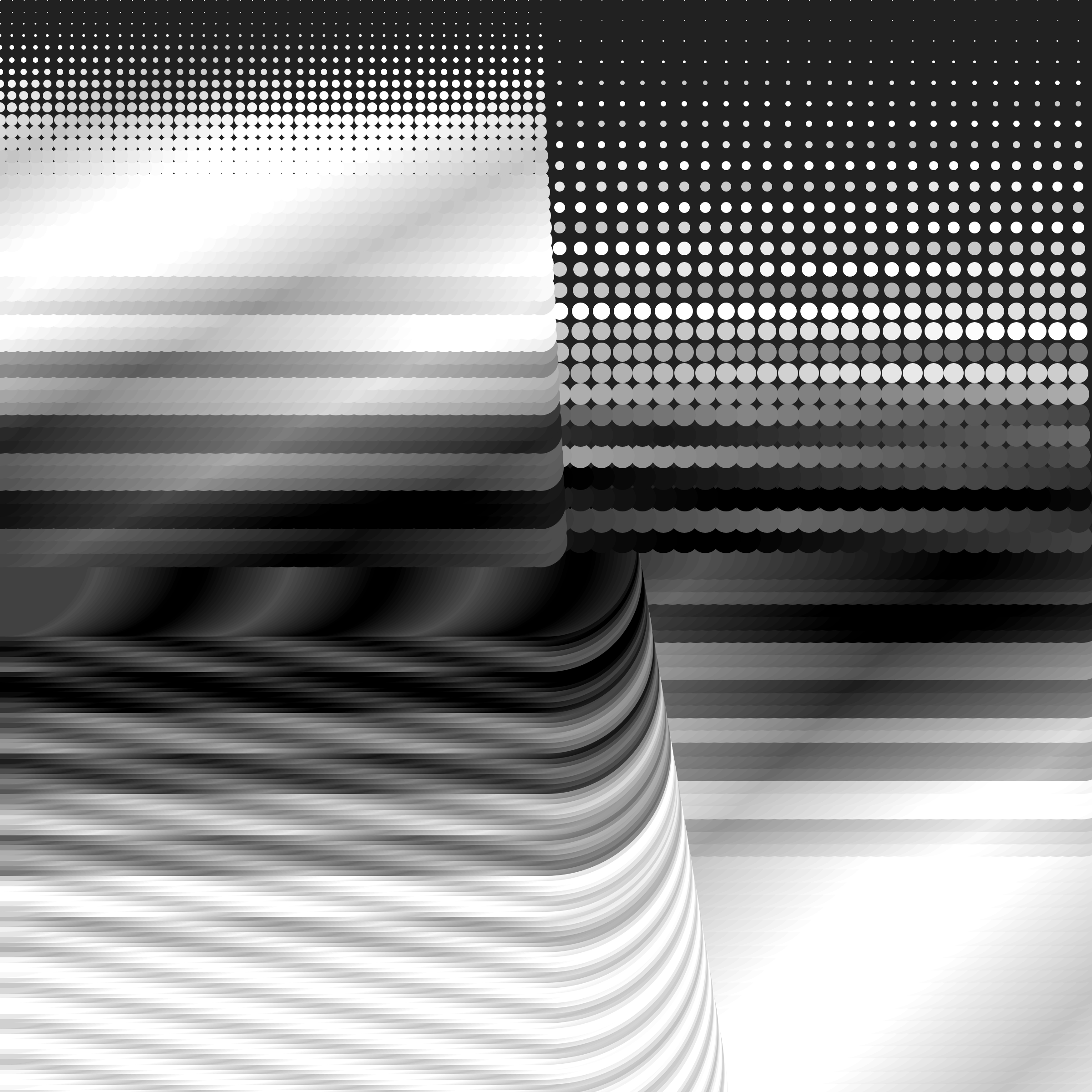 Dot Matrix Gradient Study #381