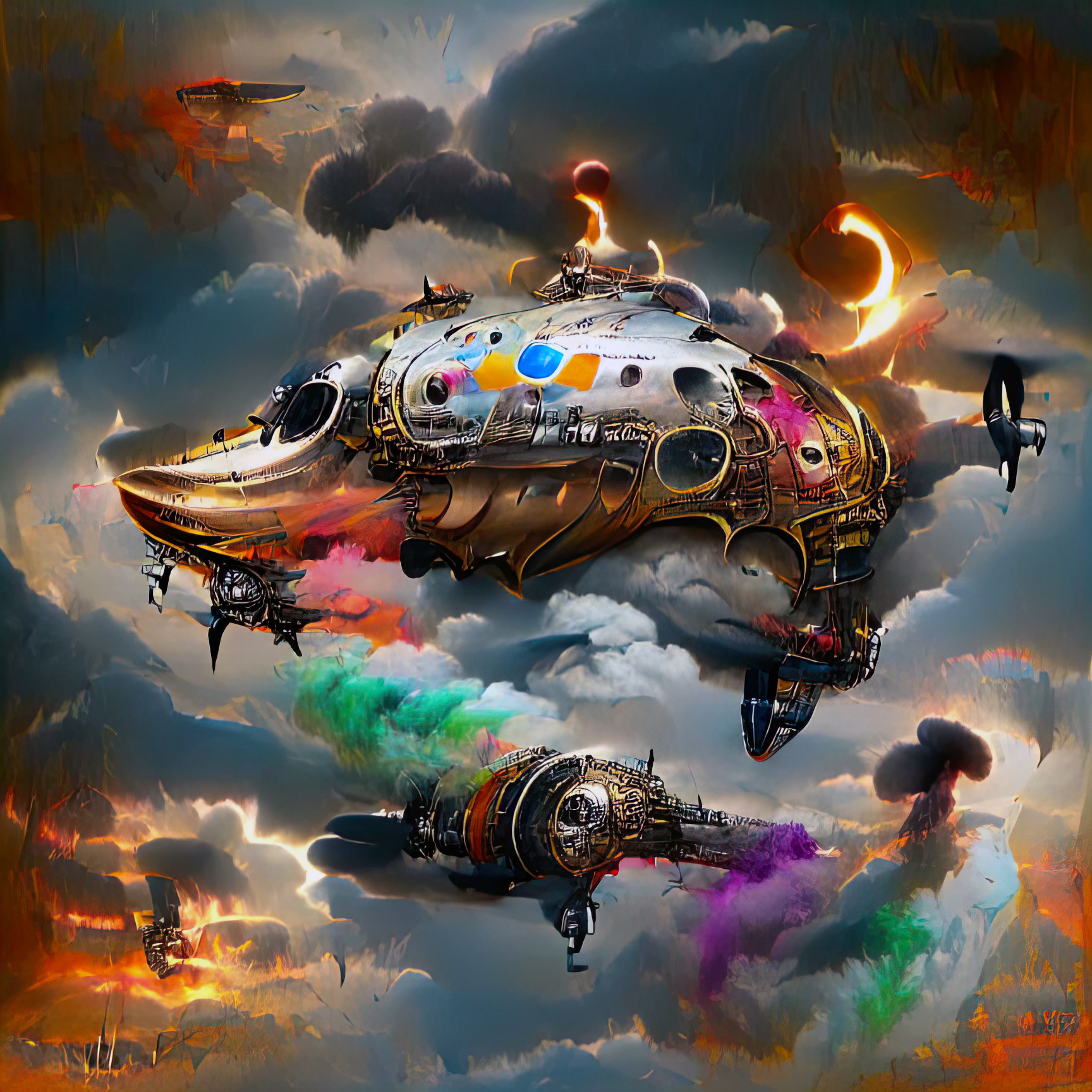 Outerspace Steampunk 34/501