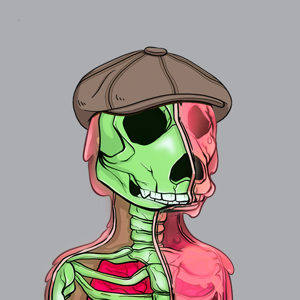 Zombie Okay Bear #3555