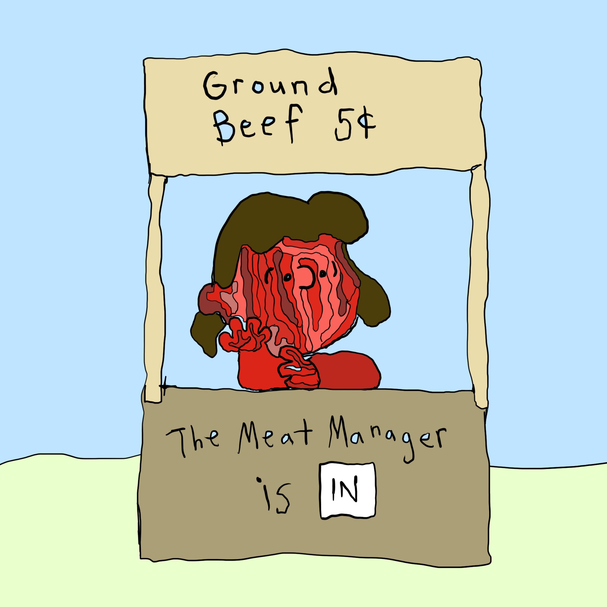 meat manager is in #3/9