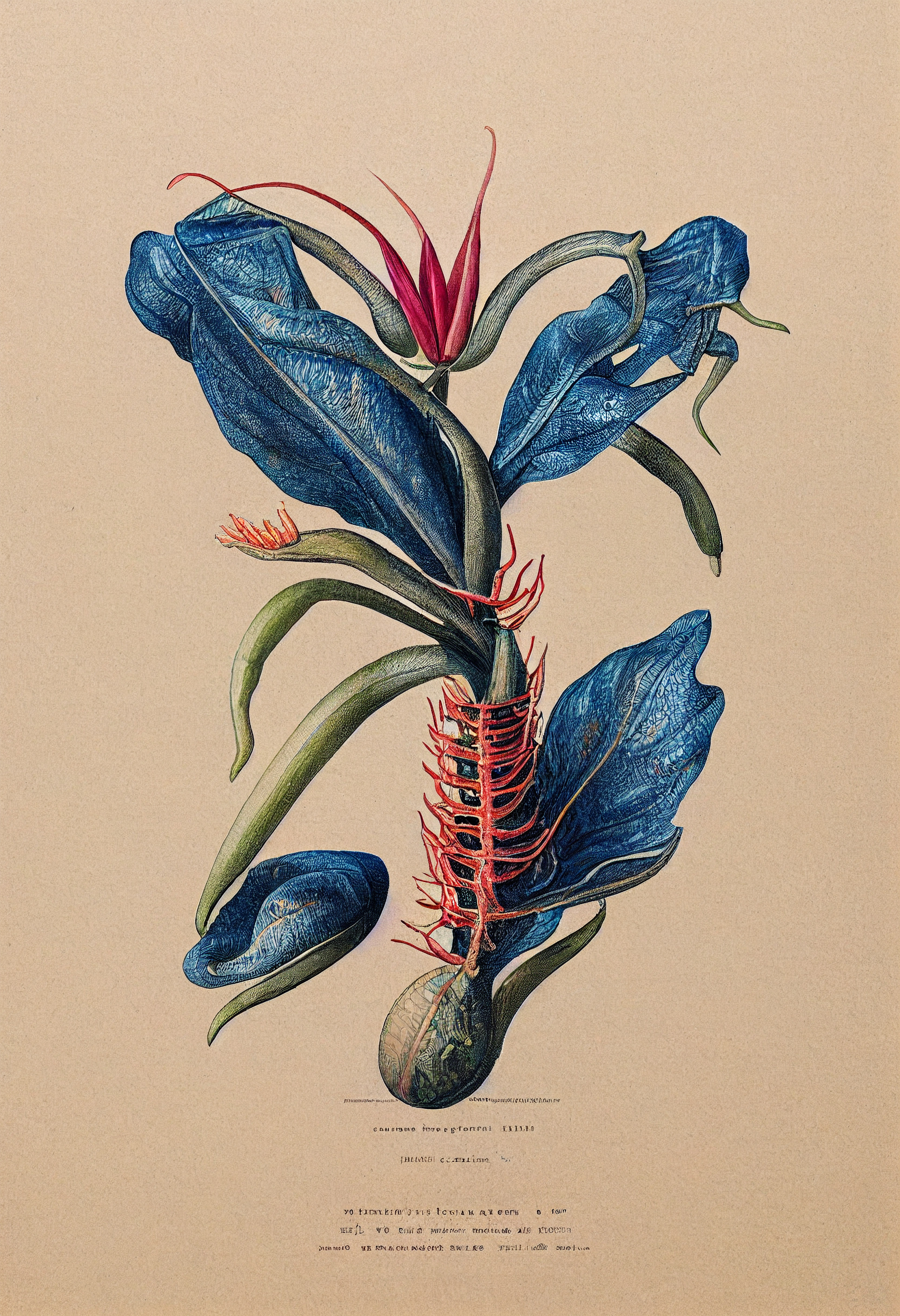 Bluebean Moonflower