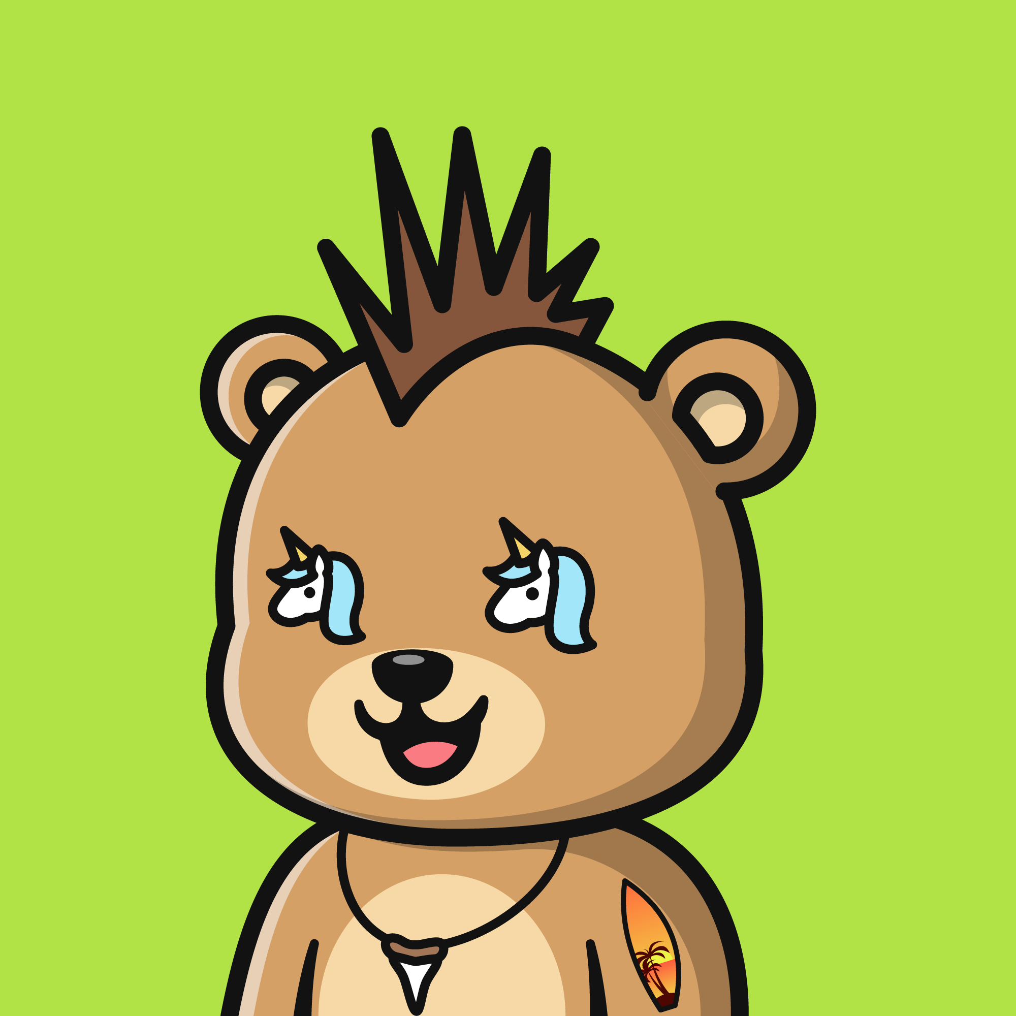 Summer Bear #7508