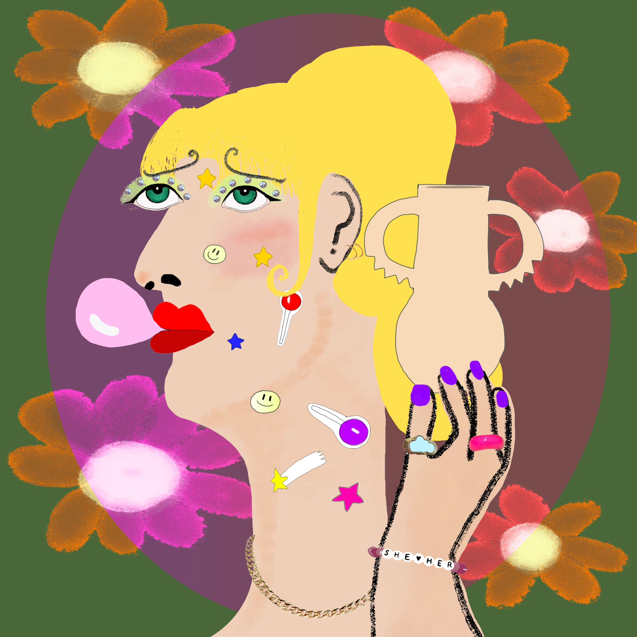 Women with Vases #45