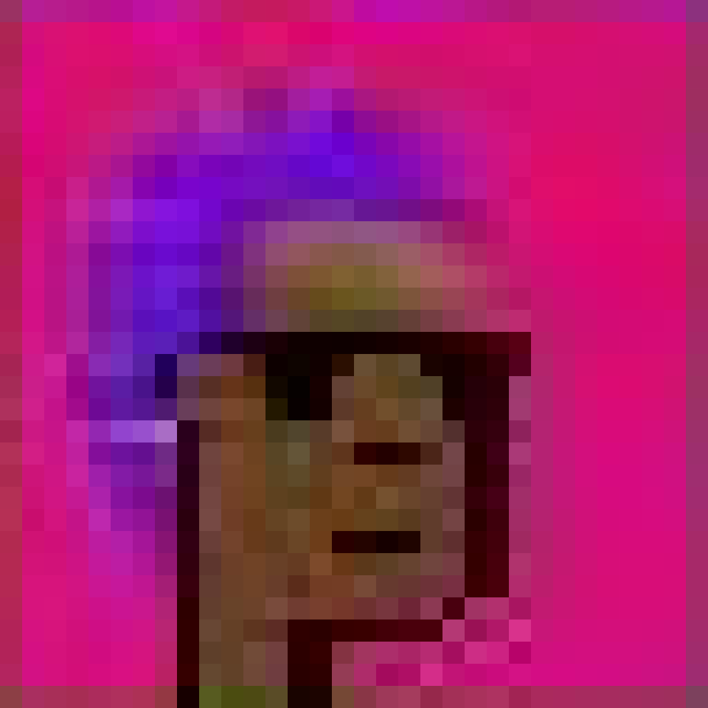 #70 - CØLØRED B·G·A·N CRYPTOPUNK