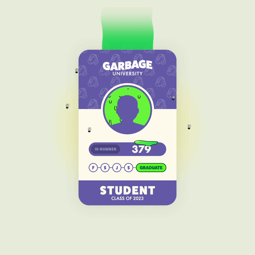 Garbage University Student ID: 379