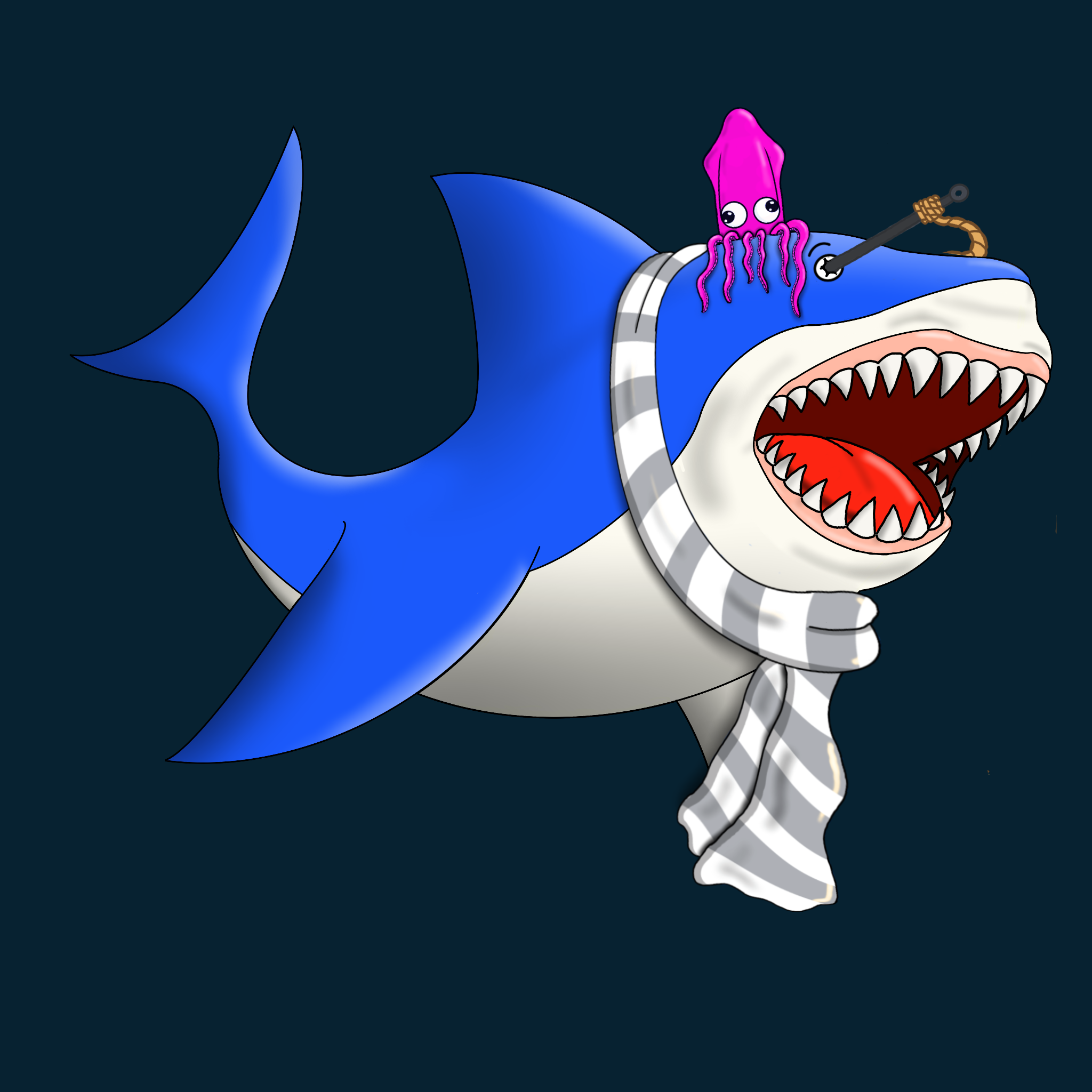 Wavy Shark #2070