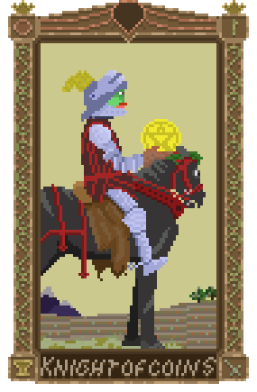 Knight of Coins