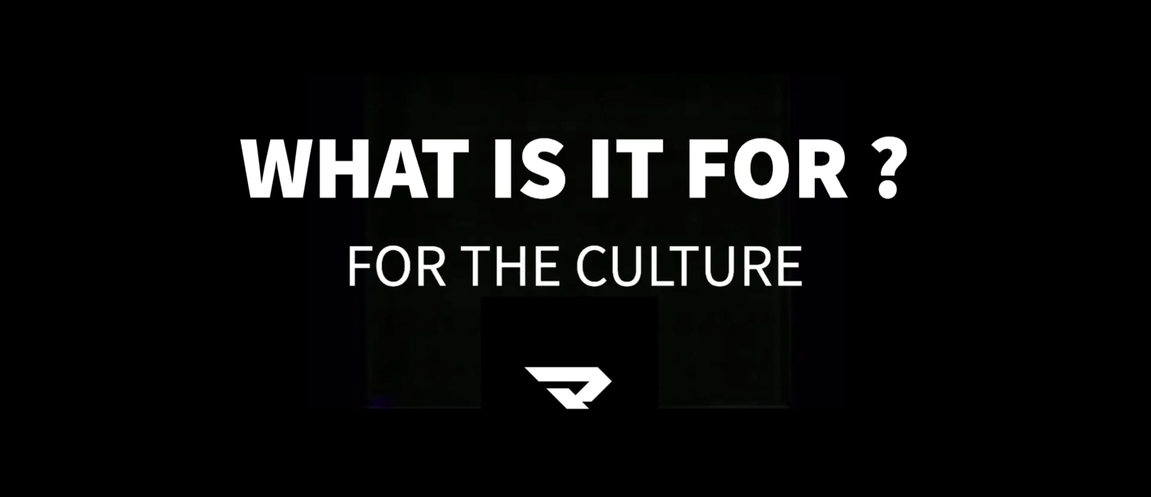 WHAT IS IT FOR ? 