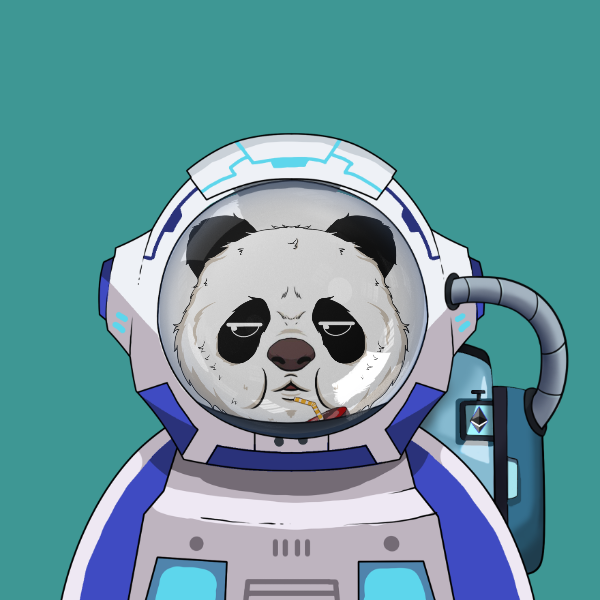 Panda Astronaut Club #639
