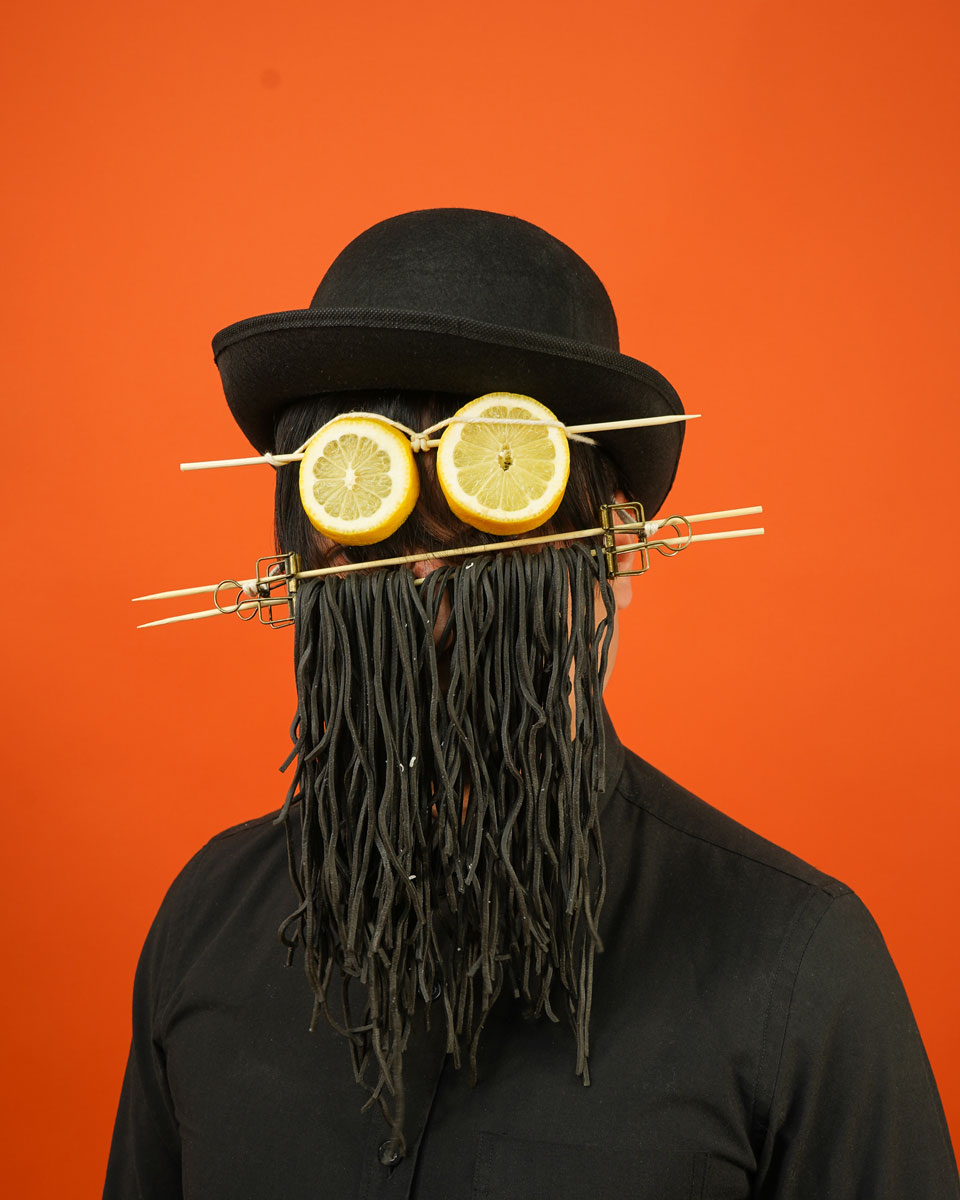 Squid ink pasta with lemon #6/9