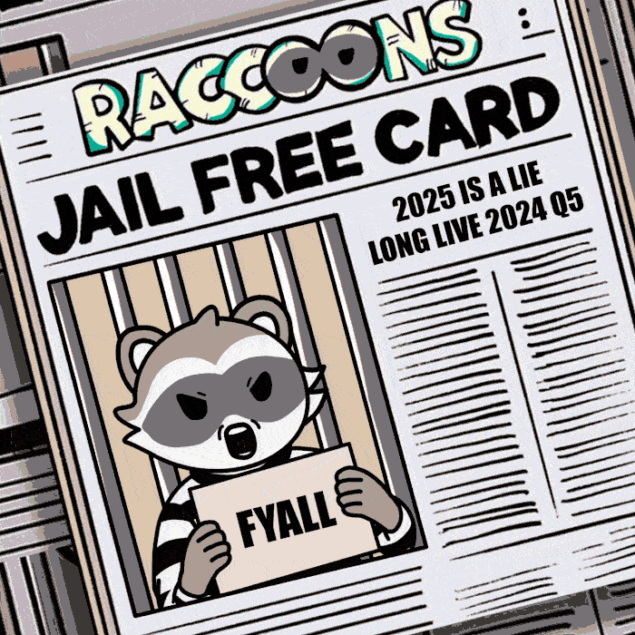 Raccoons: Genesis Mint Pass #1606