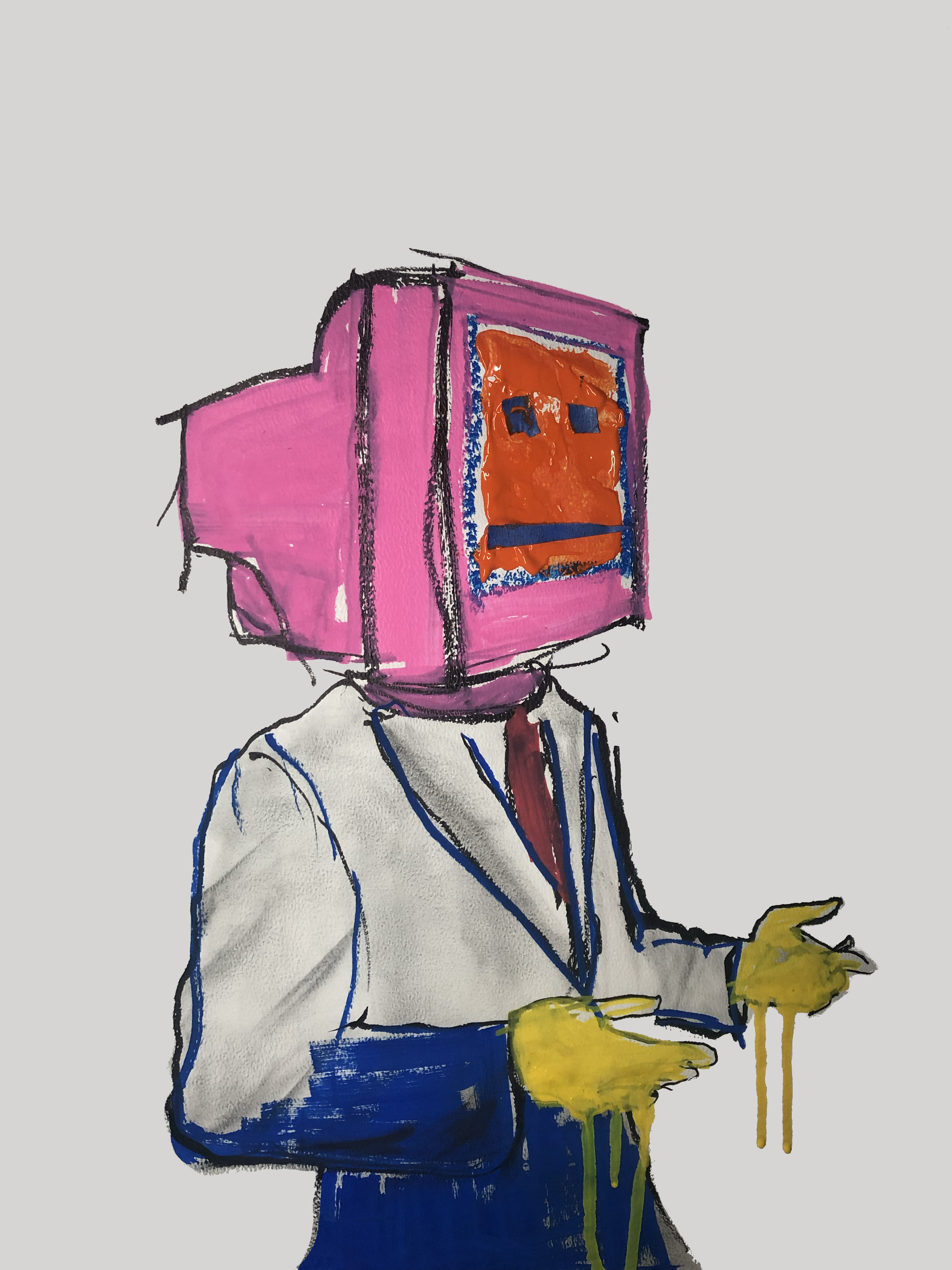 TV head. 