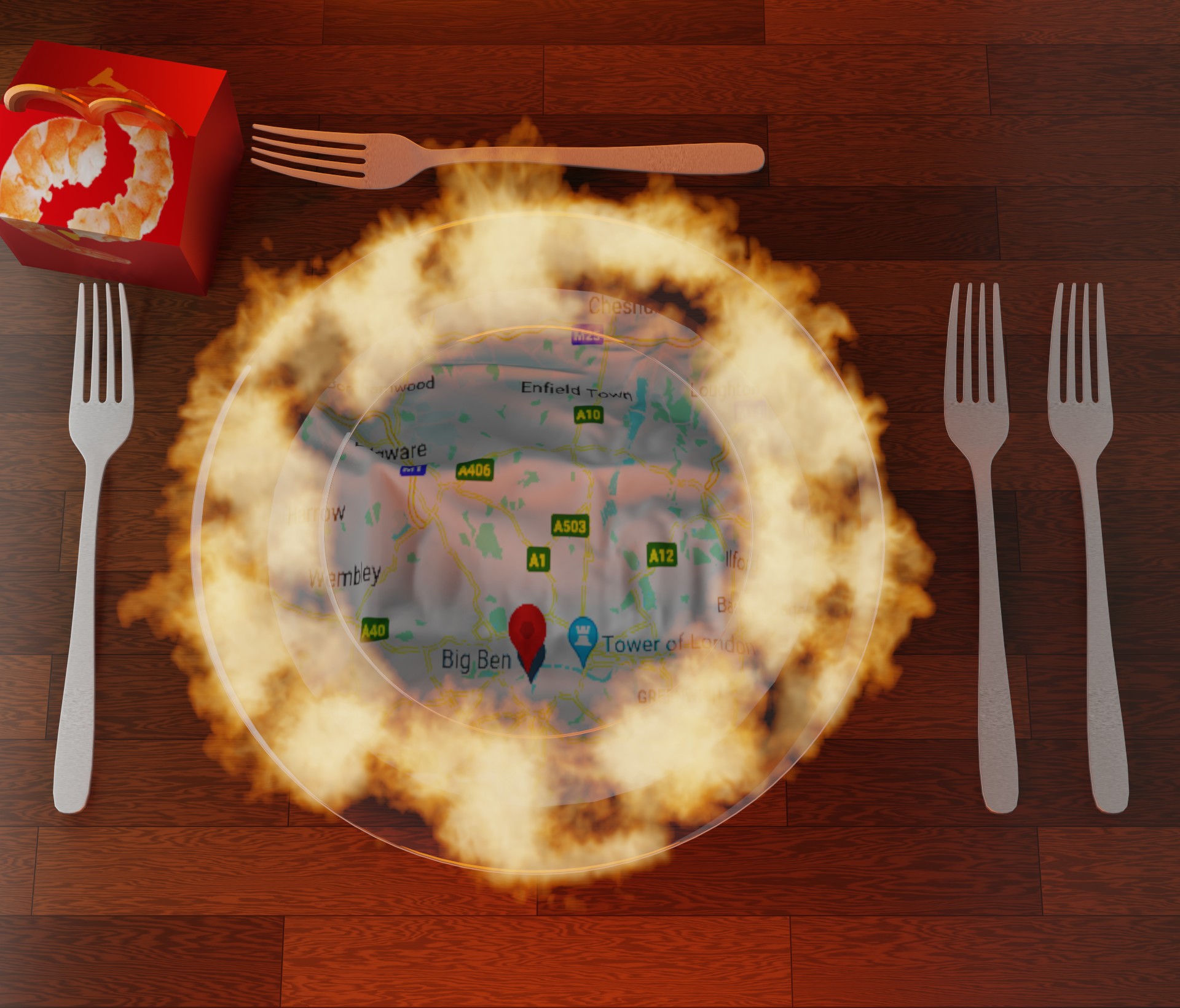 Dinner is served!