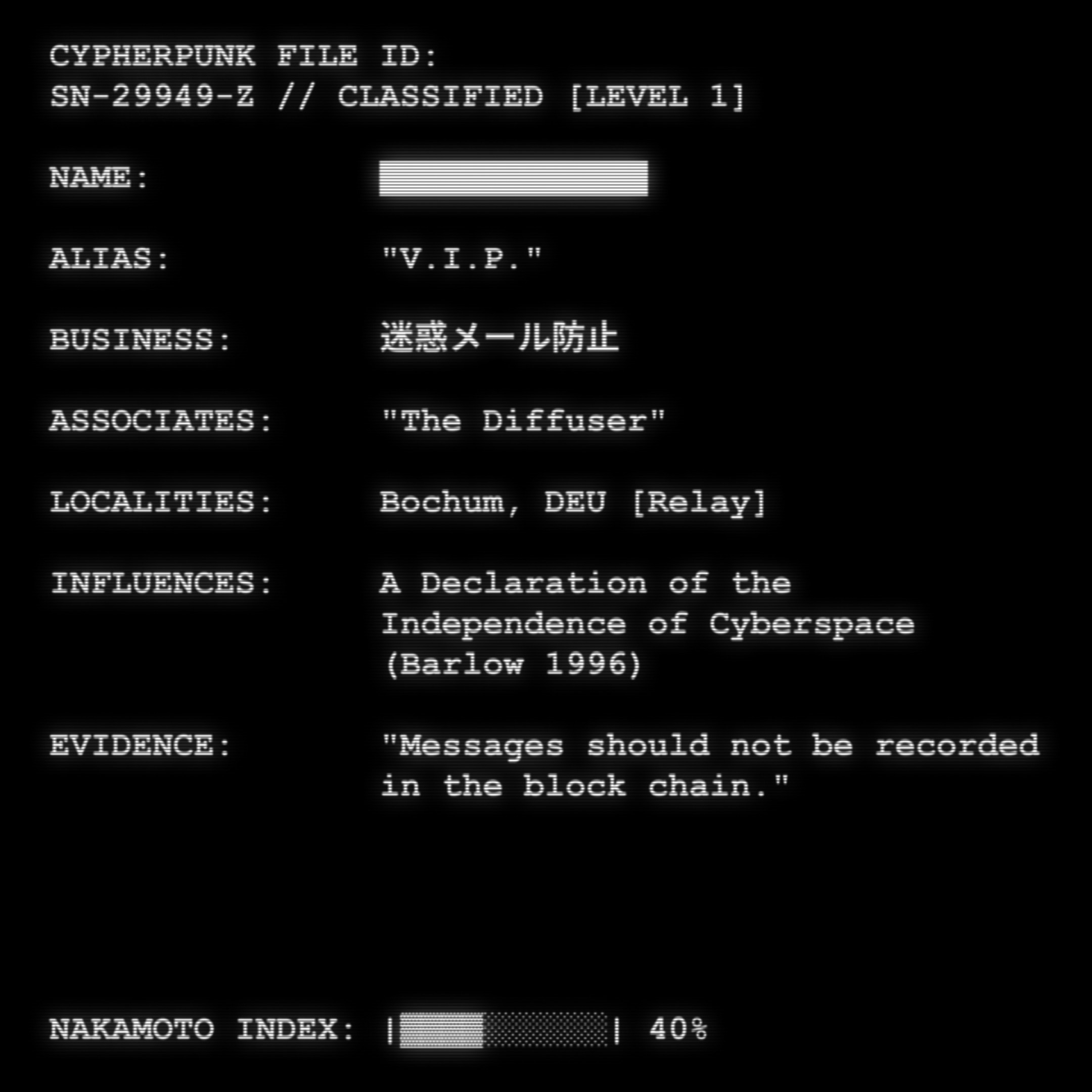 CYPHERPUNK FILES #6980