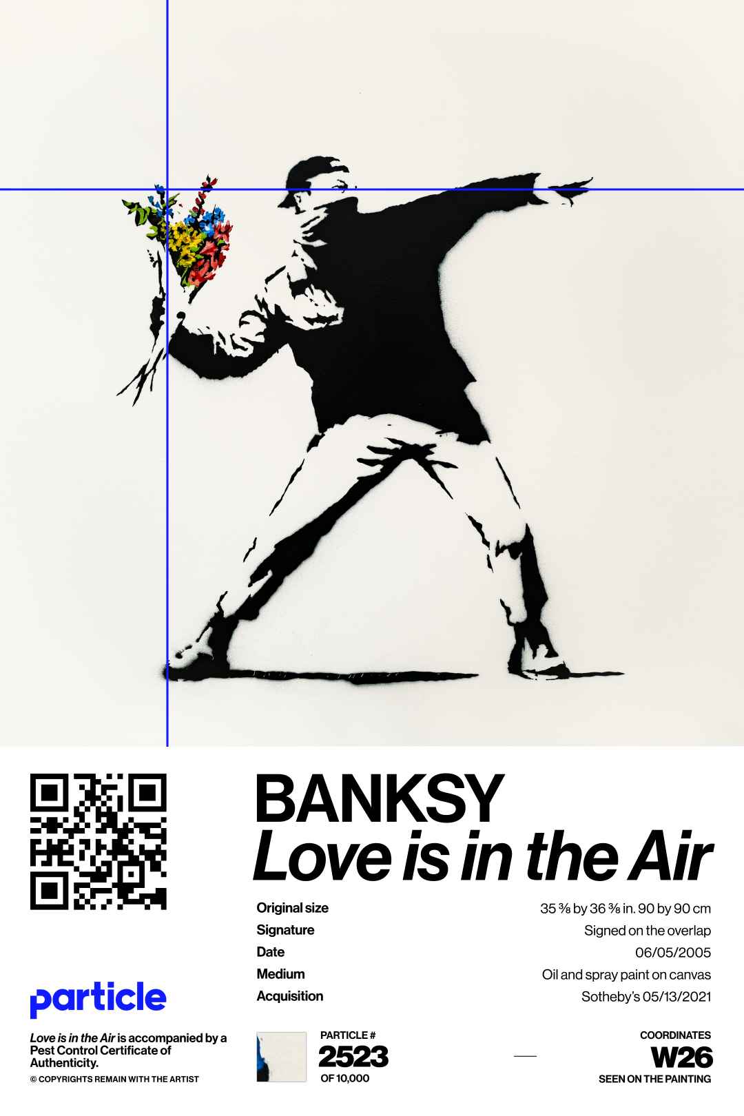 Banksy | Love Is In The Air #2523