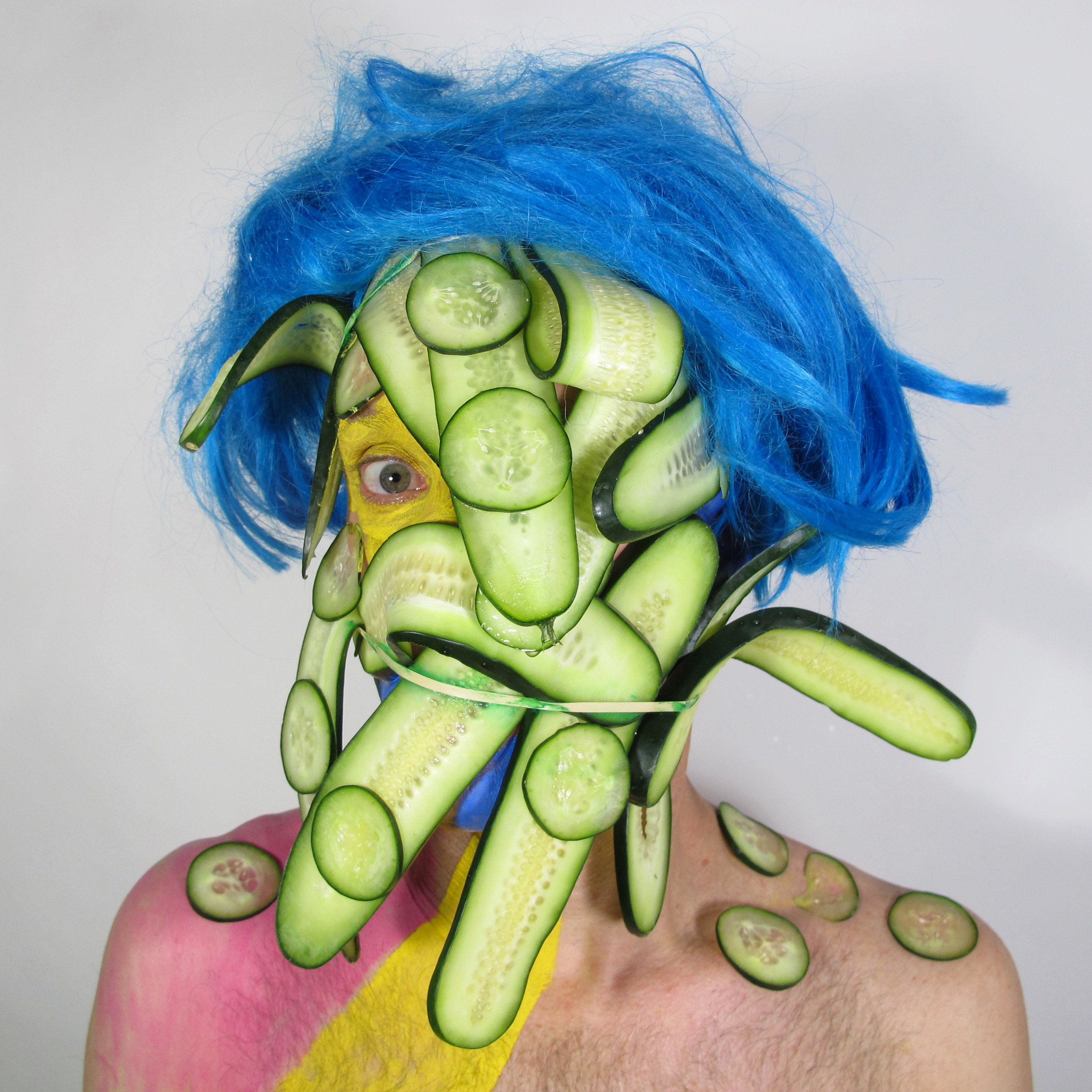 Quasi Cubist Cucumber Conundrum, 2018