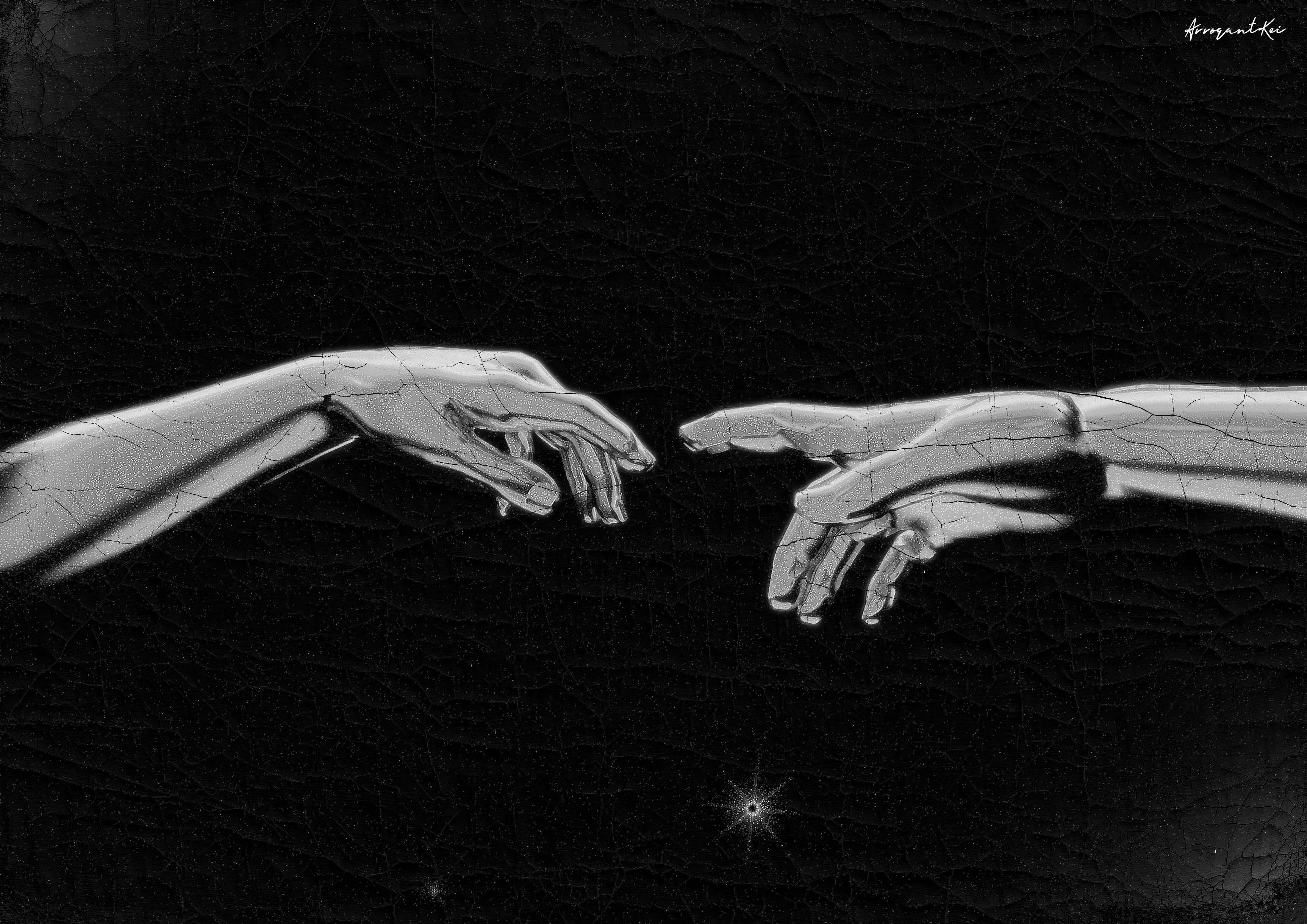 Projection Of Adam (Noir)