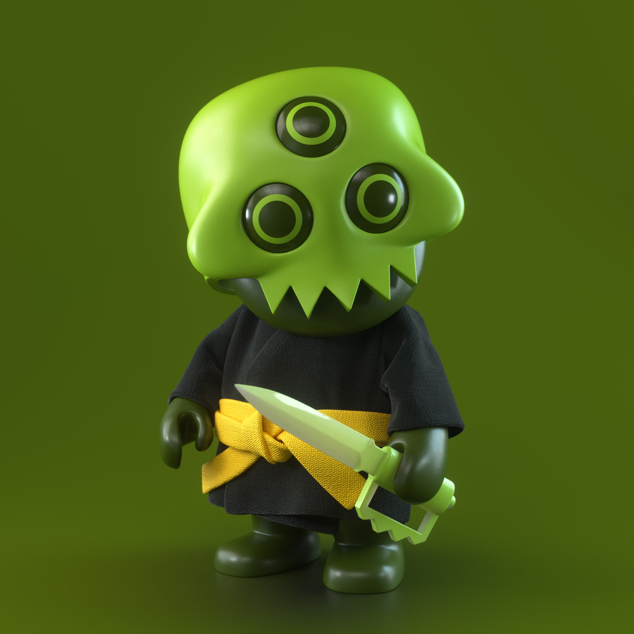 Froggor Martial Arts TOUNGLESS GOHST