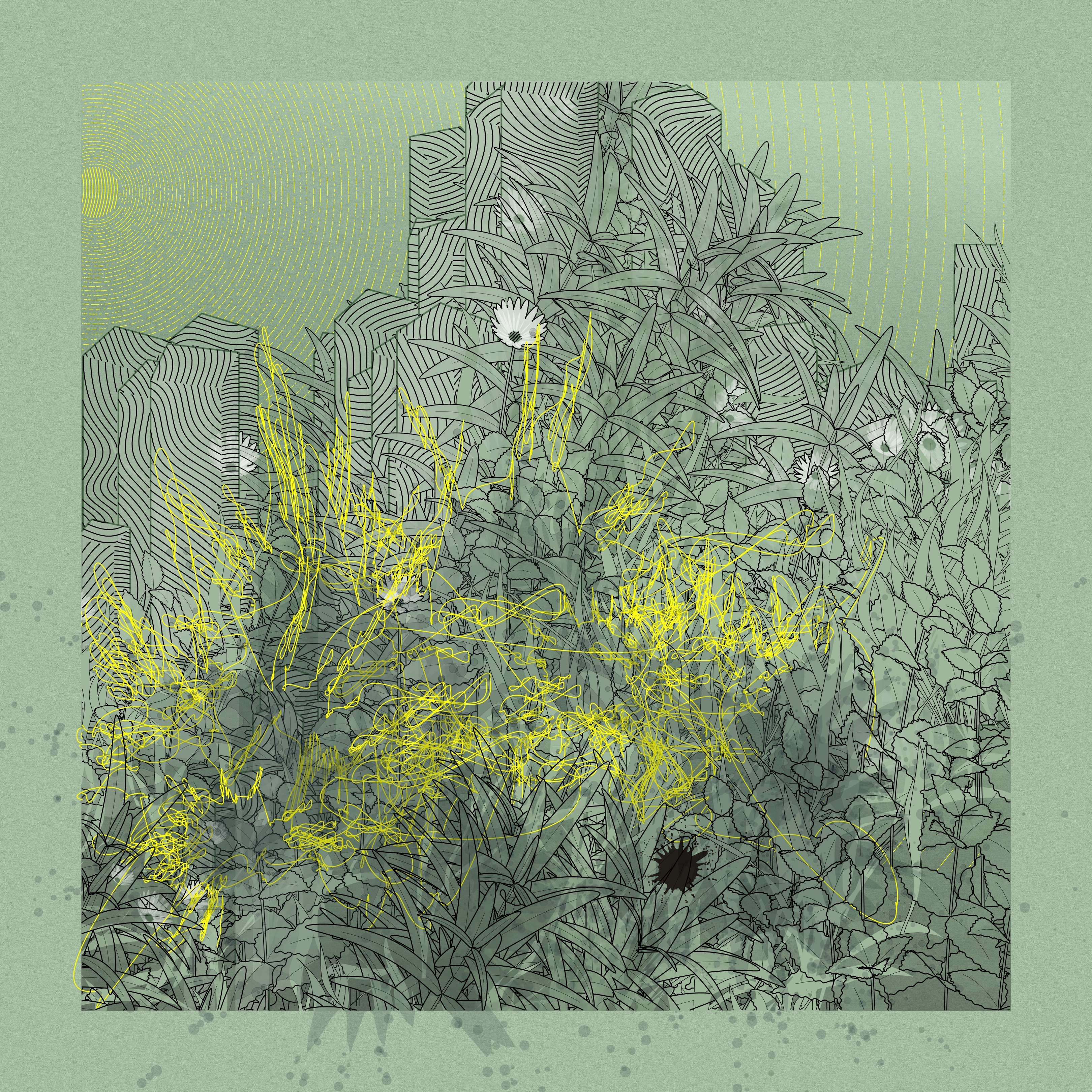 Landscape with Carbon Capture #1602