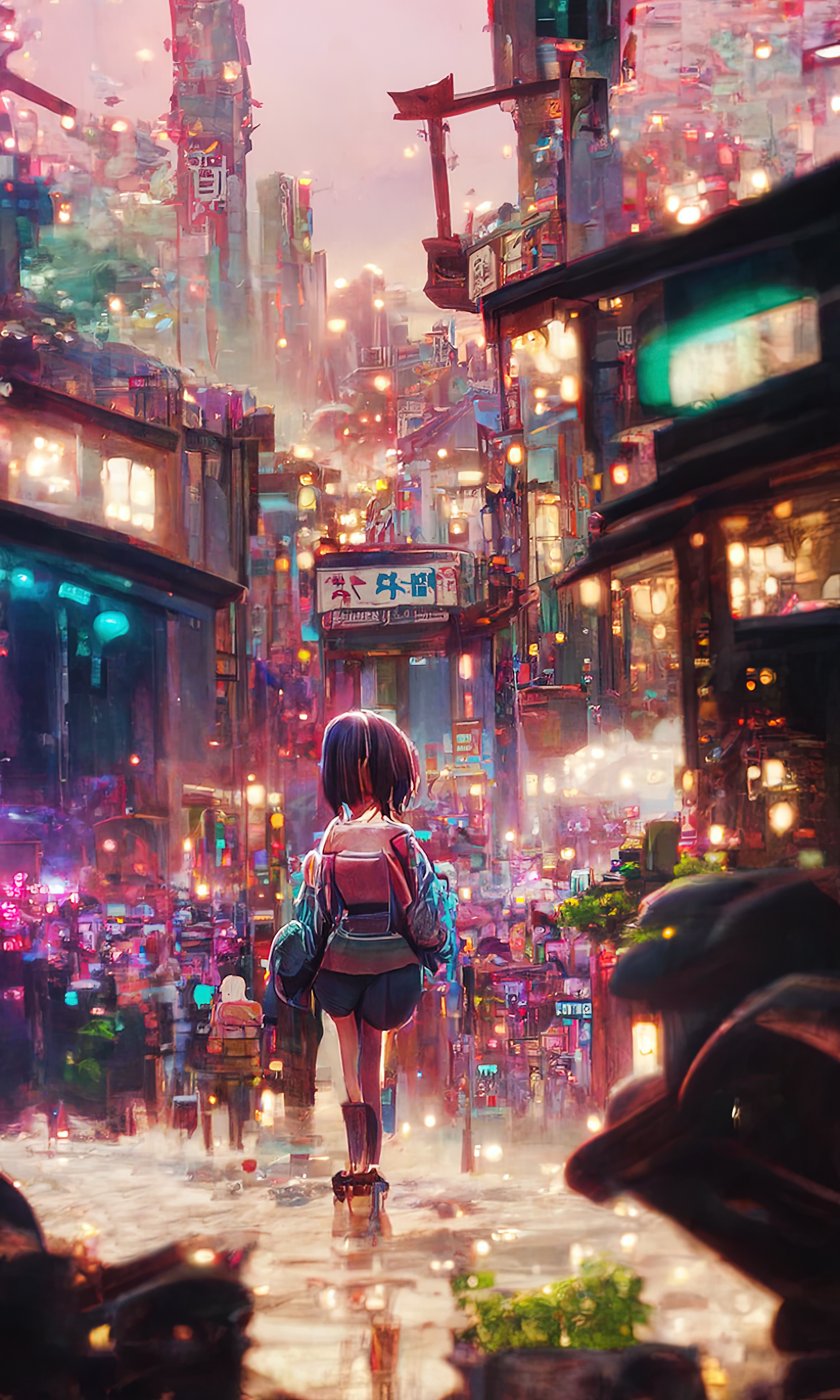 A little girl's world