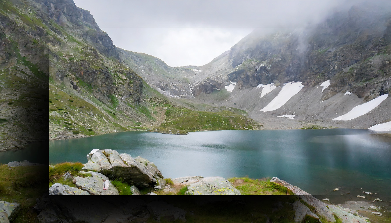 Mountains and Drop Shadows #12