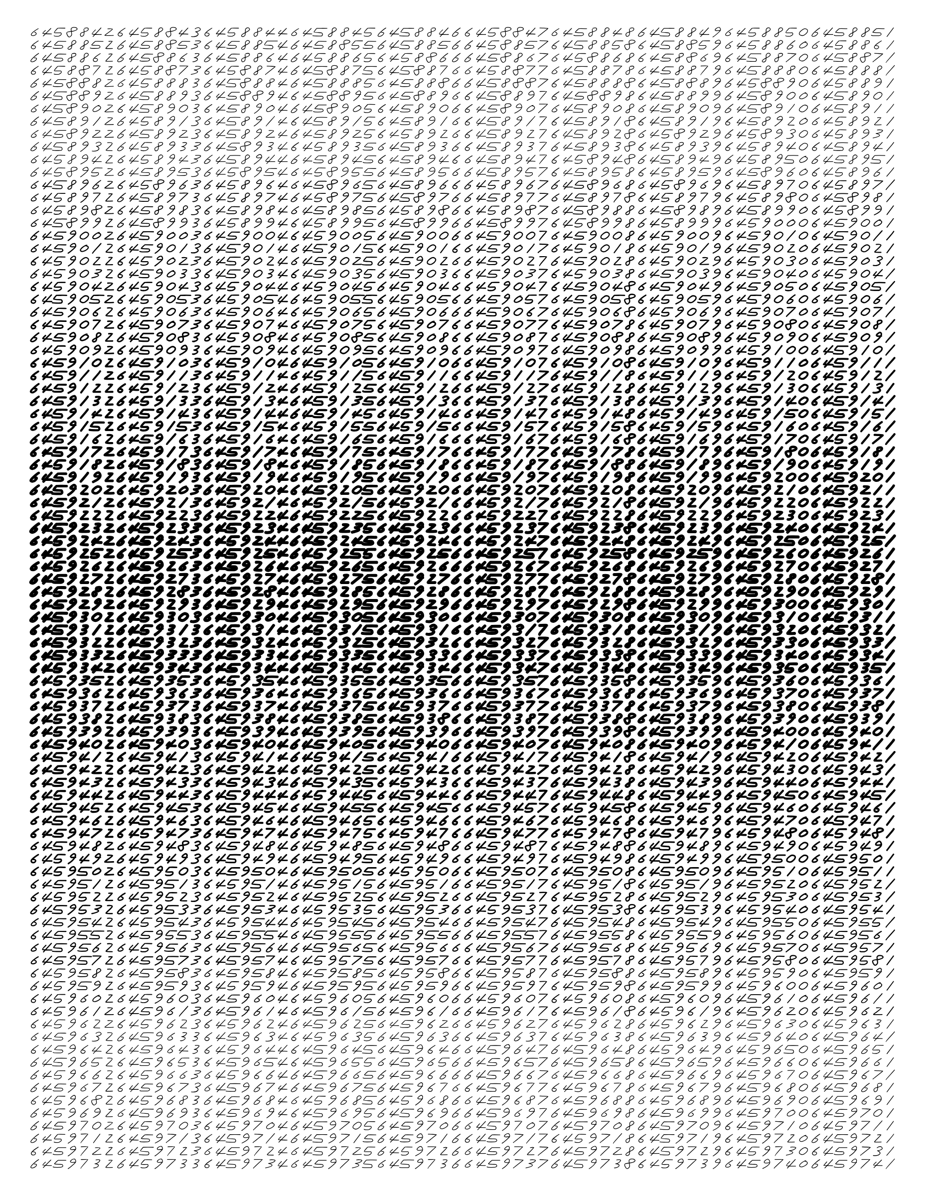 Endless (5,607,250 to Infinity) #2936
