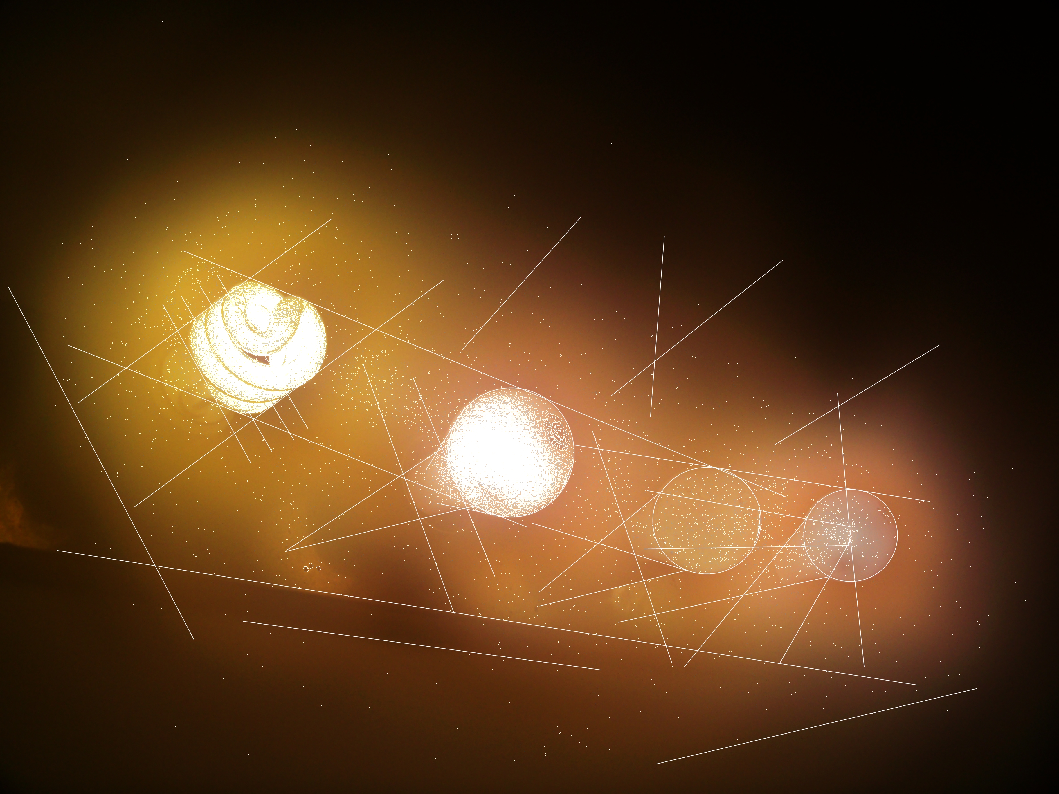 #54 - lightbulb lines