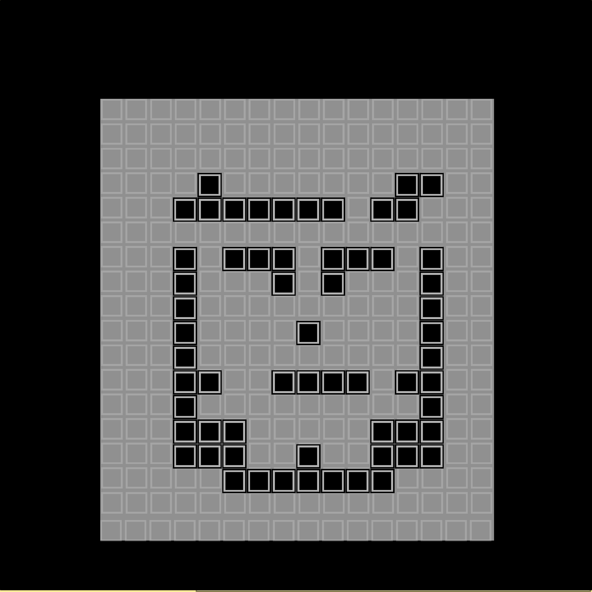 8-bit Block Face #1962