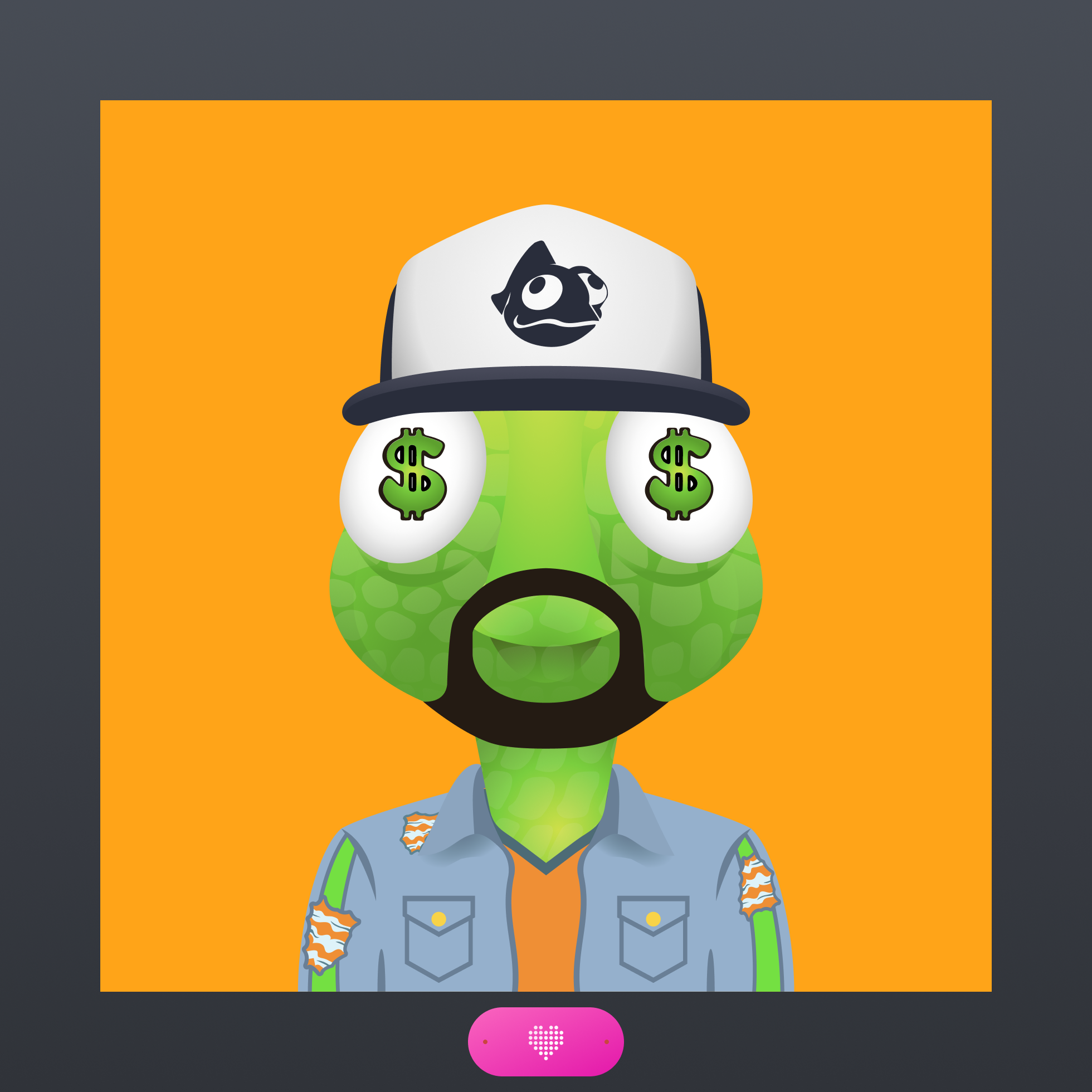 MojoPal #9 - Chillin Chameleon Core