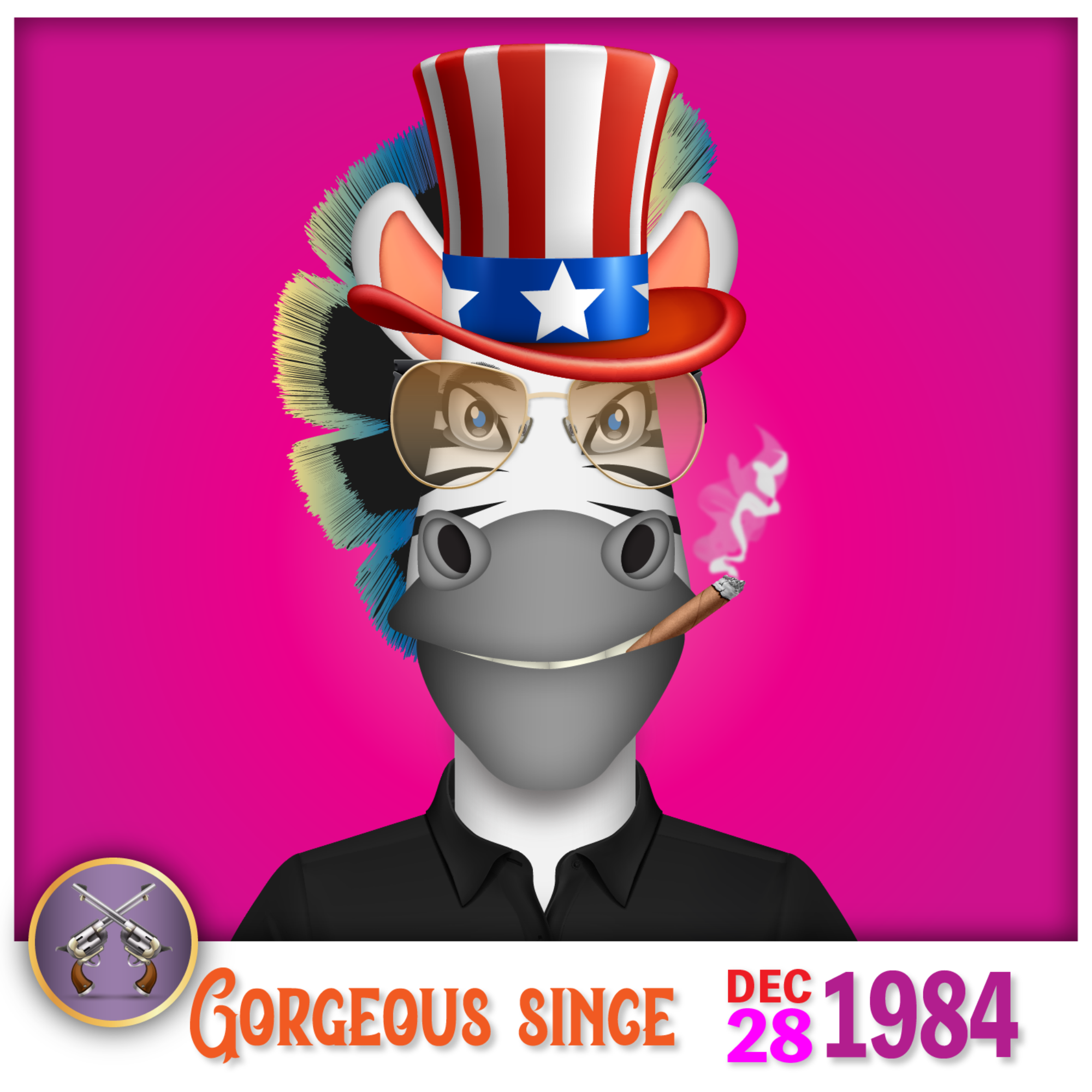 Zebra Birthday #3794