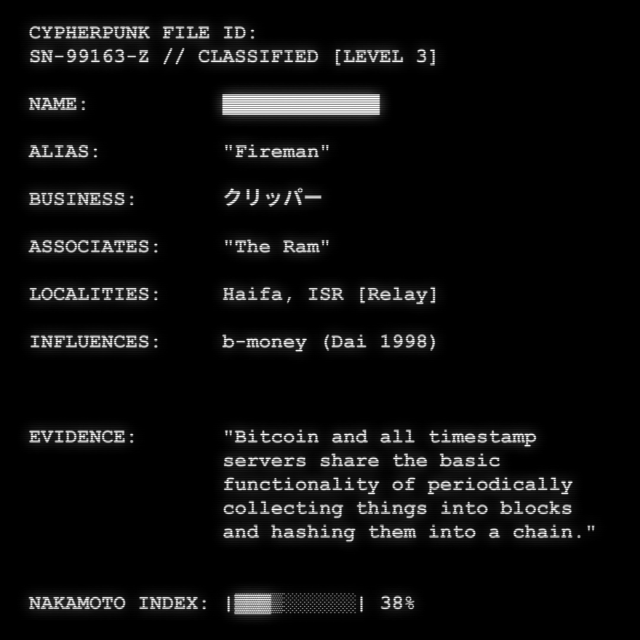 CYPHERPUNK FILES #2613